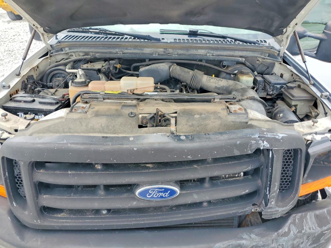 2001 Ford F250 Белый vin: 3FTNF20L71MA85265