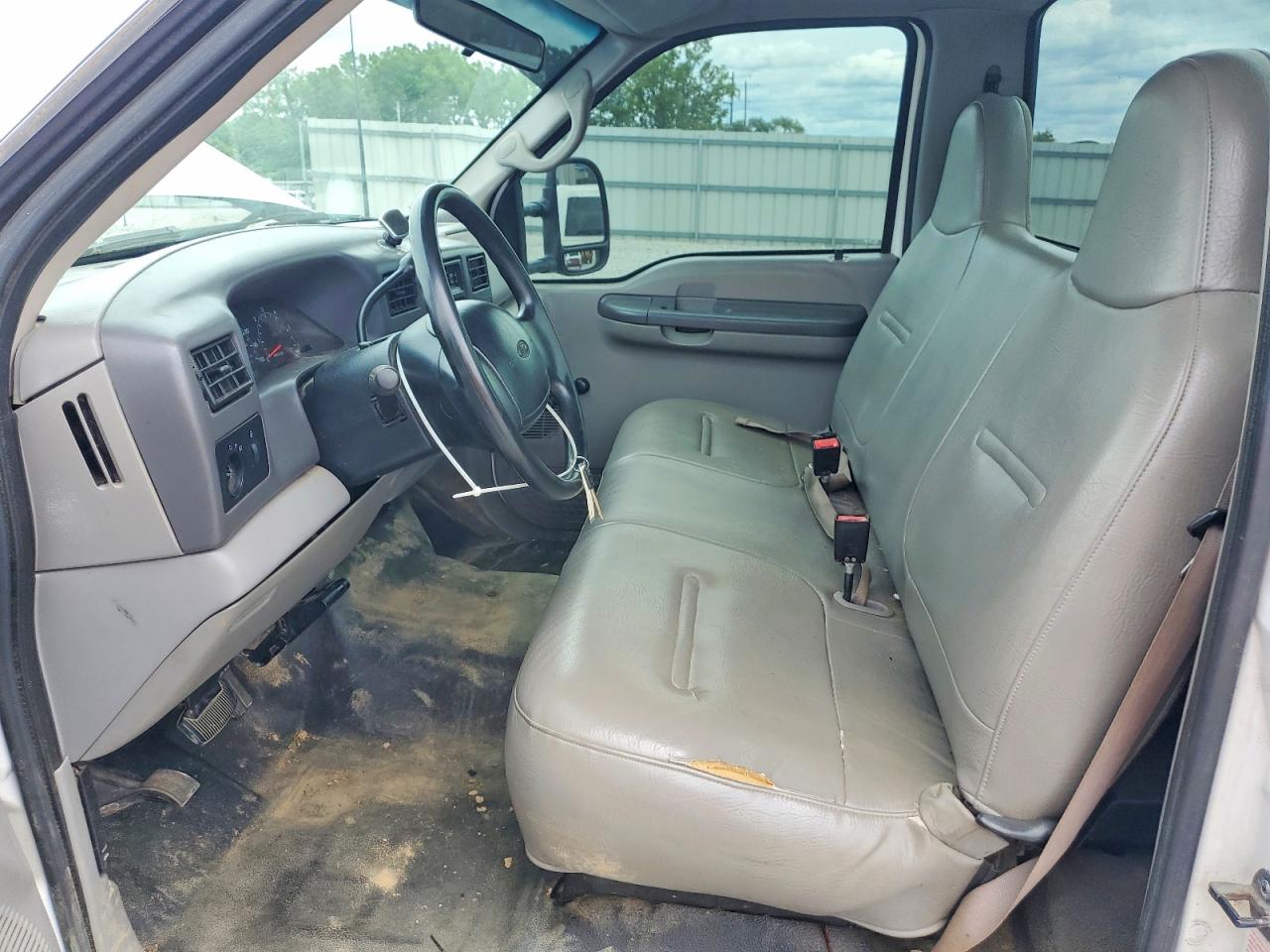 2001 Ford F250 Белый vin: 3FTNF20L71MA85265
