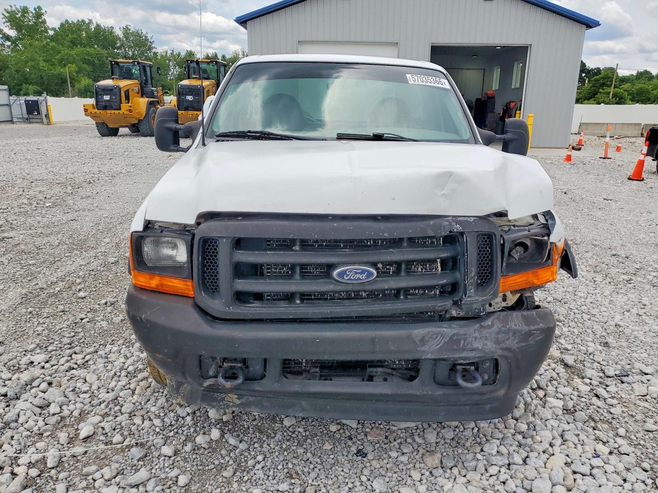 2001 Ford F250 Белый vin: 3FTNF20L71MA85265