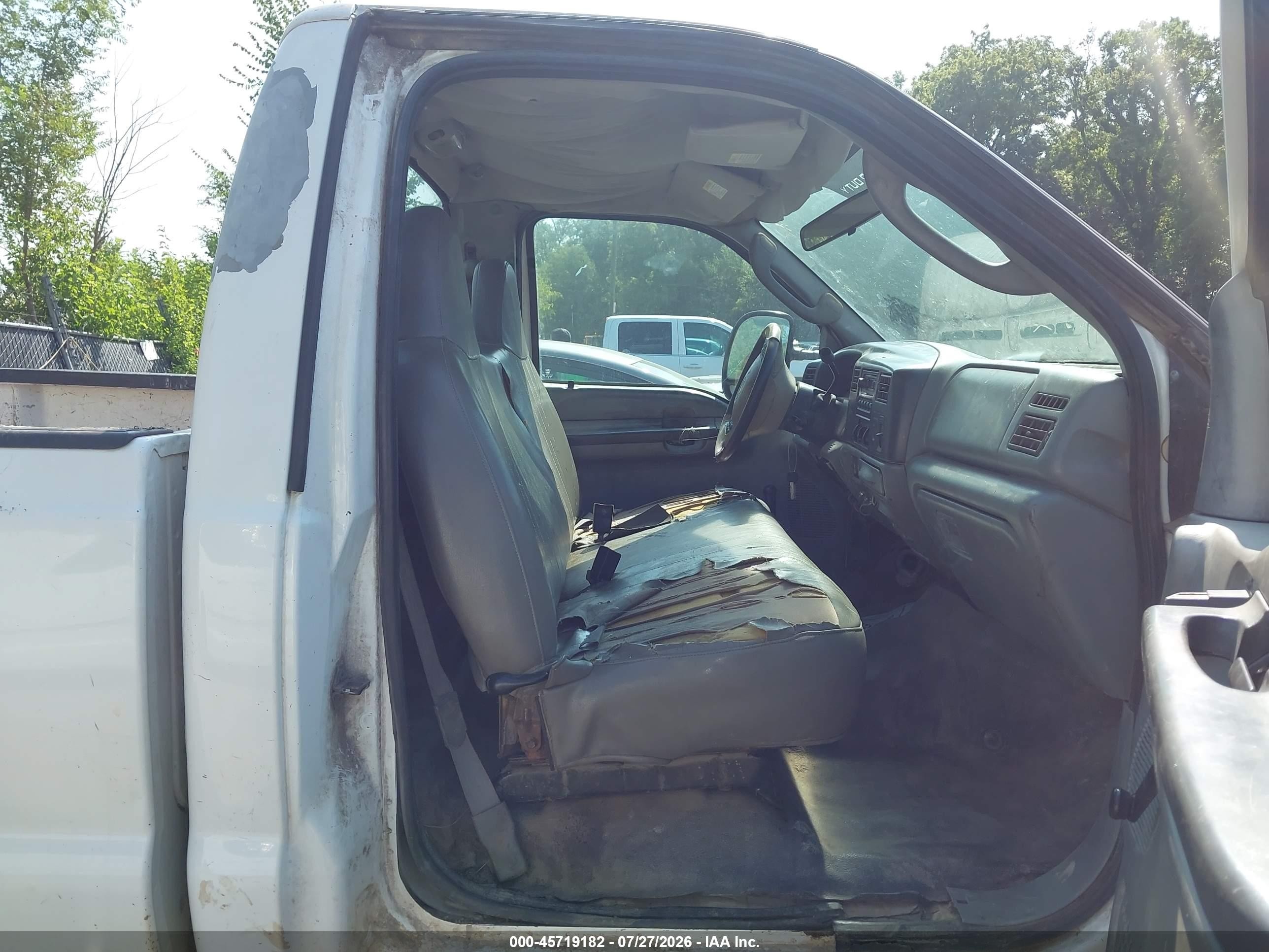 2004 Ford F-250 Xl/xlt White vin: 3FTNF20L84MA06724