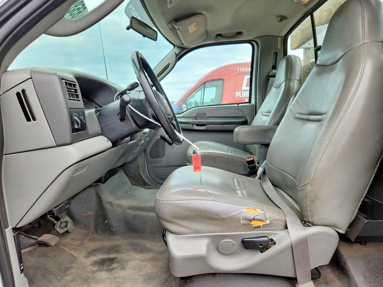 2003 Ford F250 Super Duty White vin: 3FTNF20L93MB28314