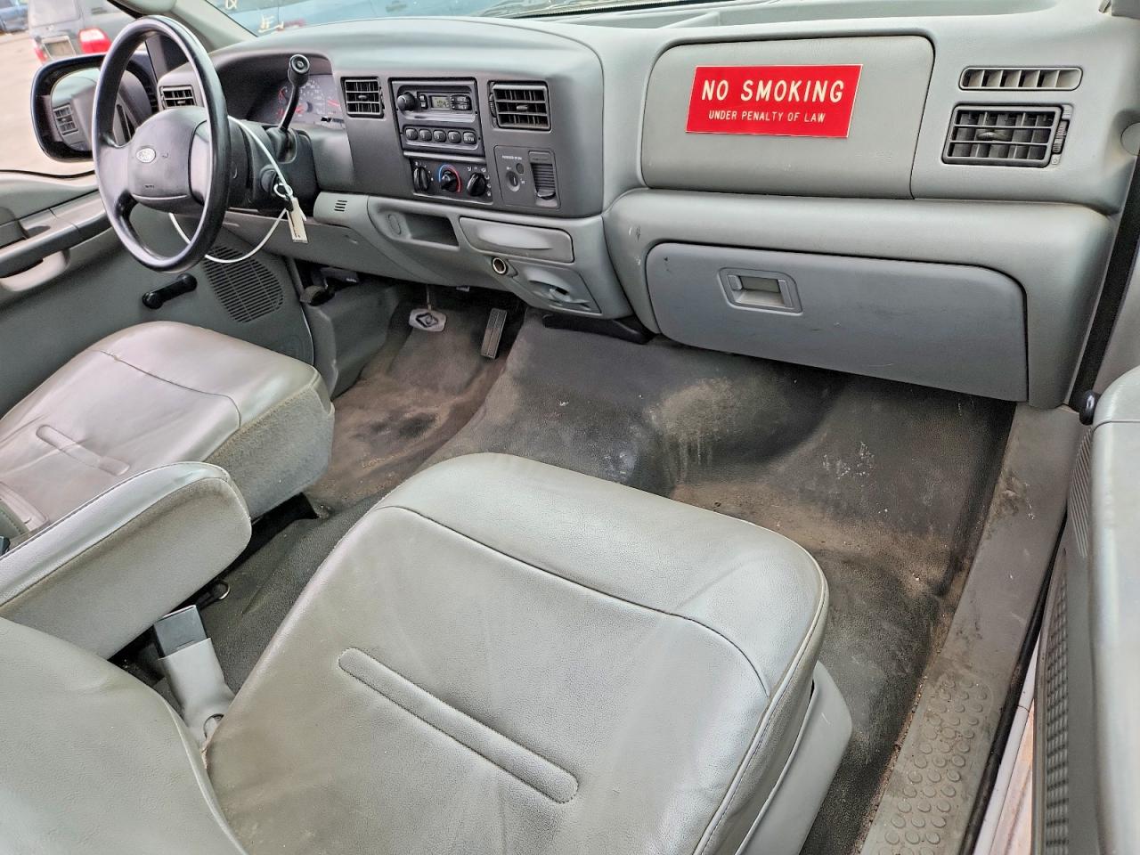 2003 Ford F250 Super Duty White vin: 3FTNF20L93MB28314