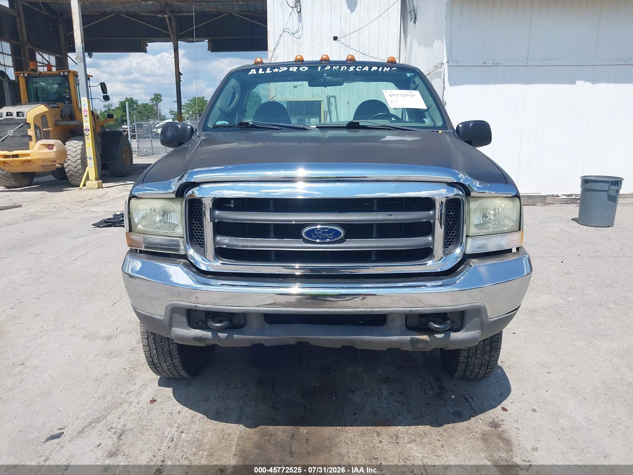 2004 Ford F250 Super Duty Black vin: 3FTNF21L24MA09164