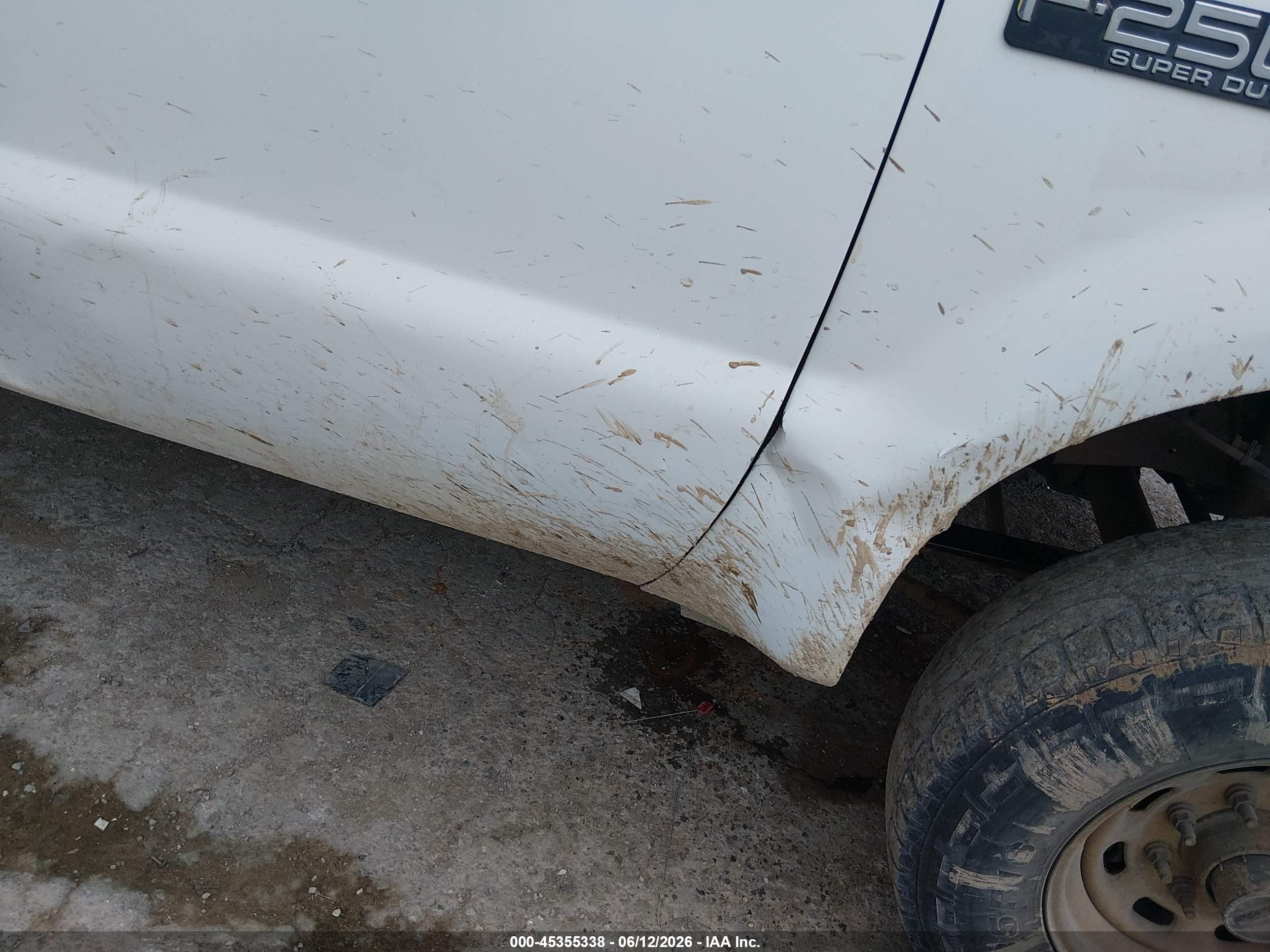 2003 Ford F-250 Xl/xlt White vin: 3FTNF21L53MB41589
