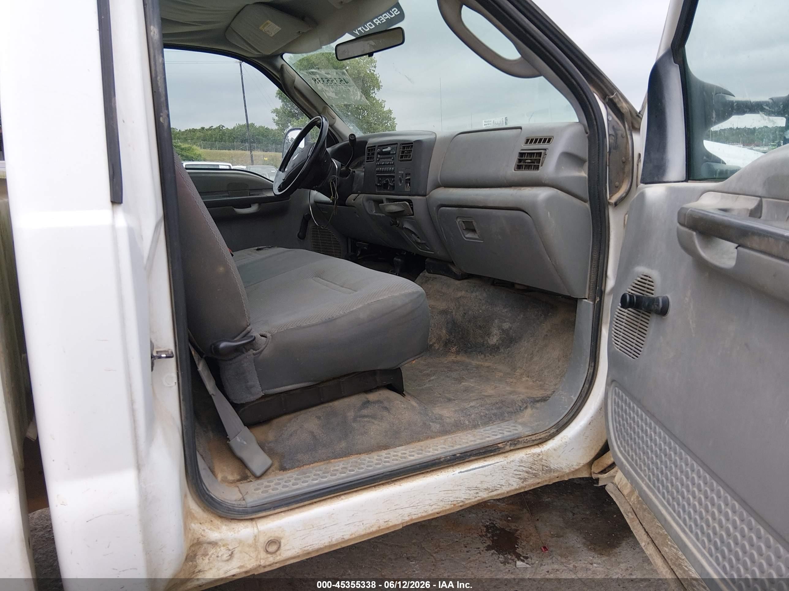 2003 Ford F-250 Xl/xlt White vin: 3FTNF21L53MB41589