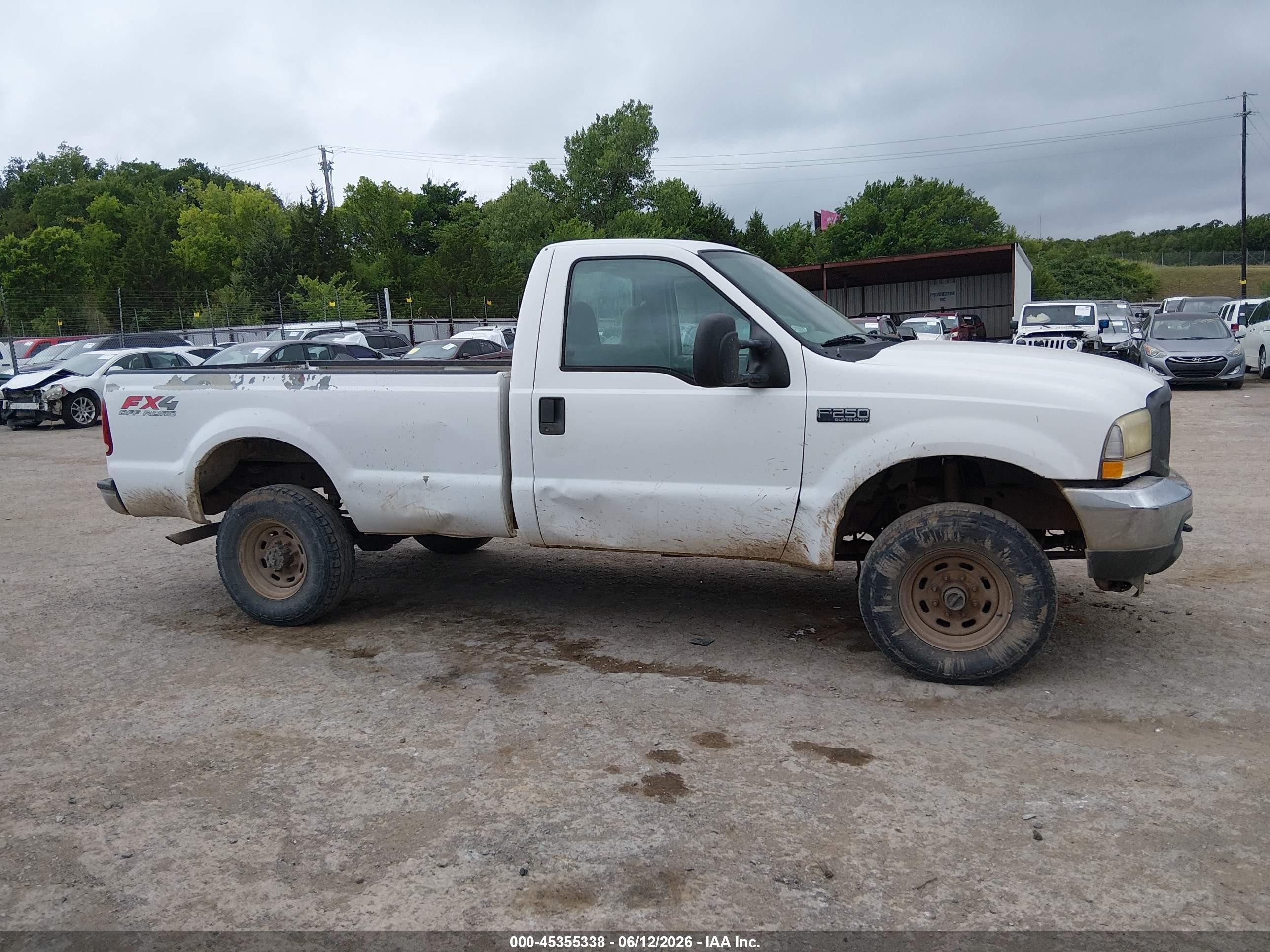 2003 Ford F-250 Xl/xlt White vin: 3FTNF21L53MB41589