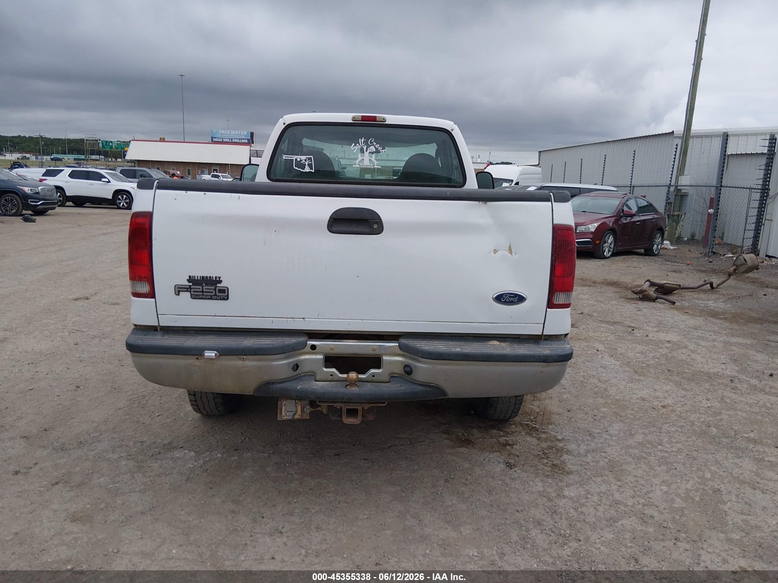 2003 Ford F-250 Xl/xlt White vin: 3FTNF21L53MB41589