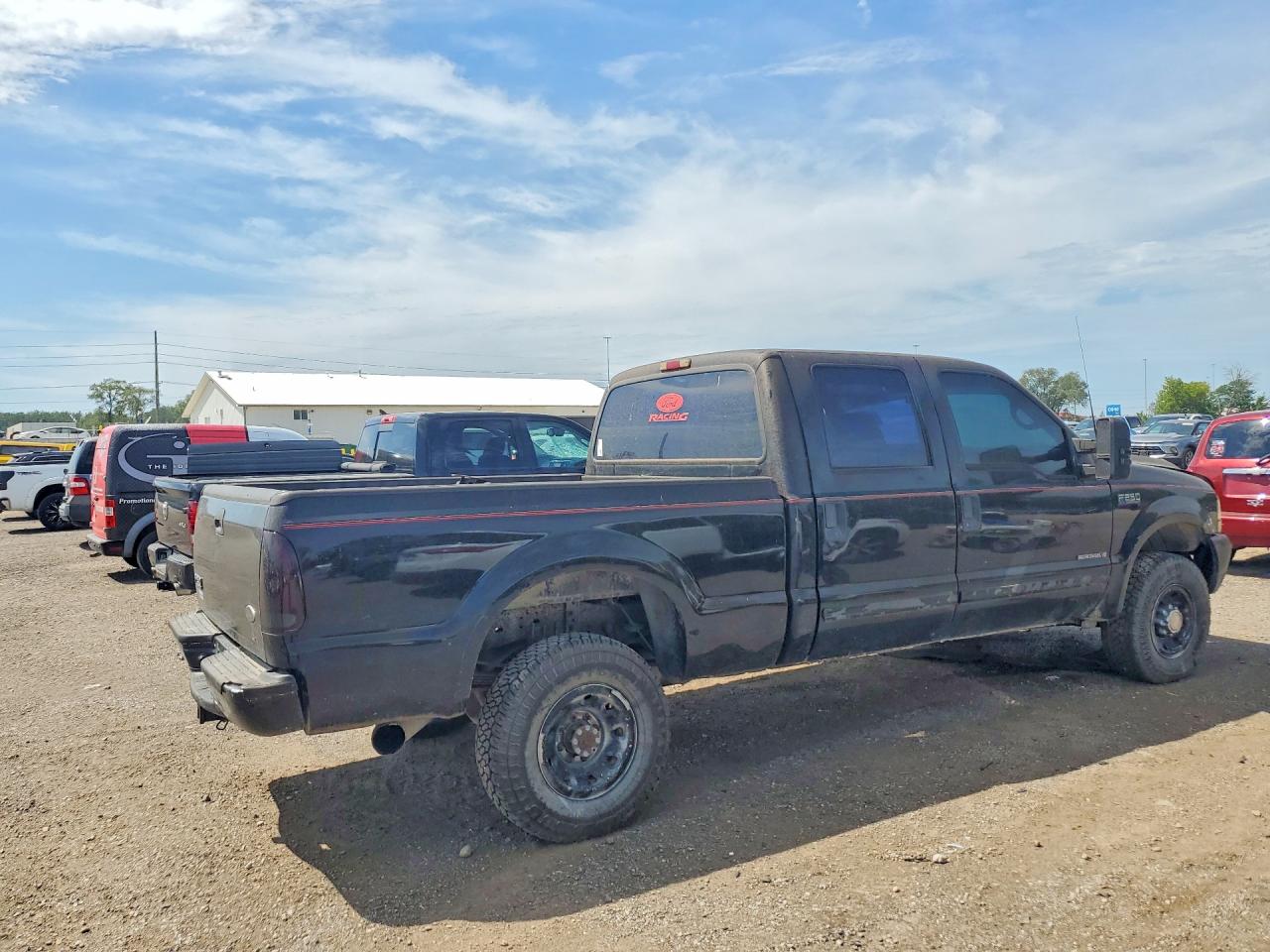 2002 Ford F250 Super Duty Black vin: 3FTNW20F22MA04328