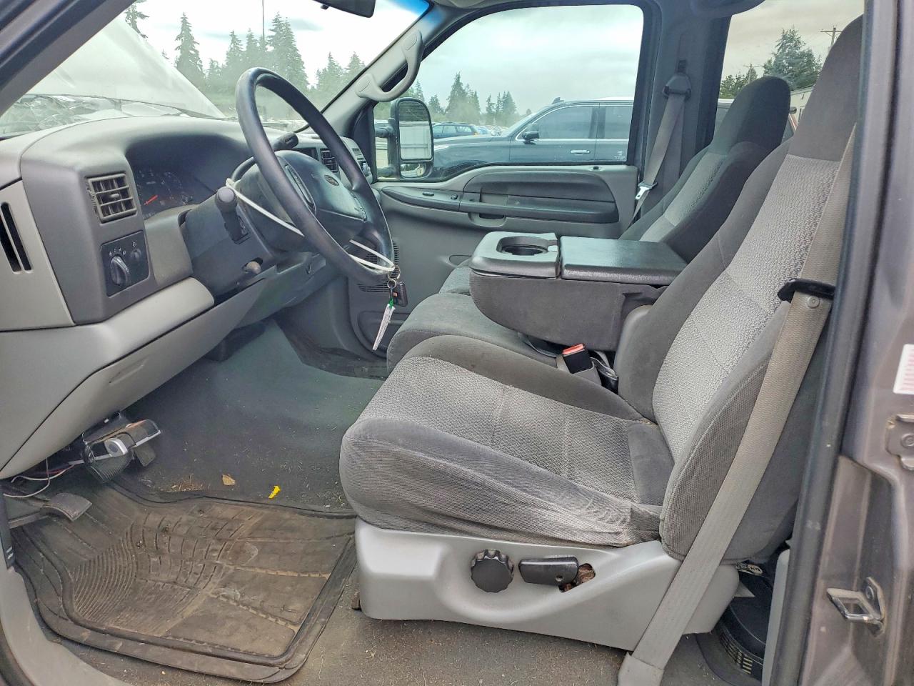 2002 Ford F250 Super Duty Серый vin: 3FTNW20F42MA08574