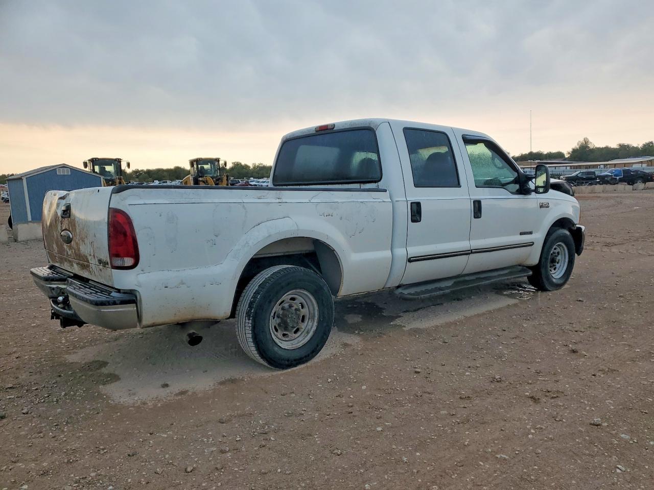 2000 Ford F250 Super Duty White vin: 3FTNW20FXYMA69663