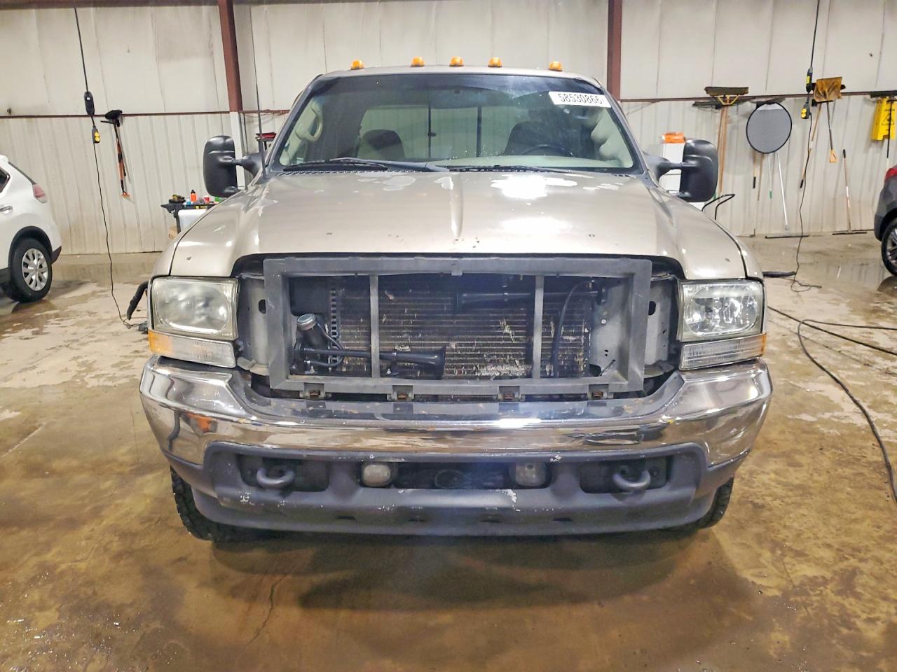 2002 Ford F250 Super Duty Tan vin: 3FTNW21F22MA23184