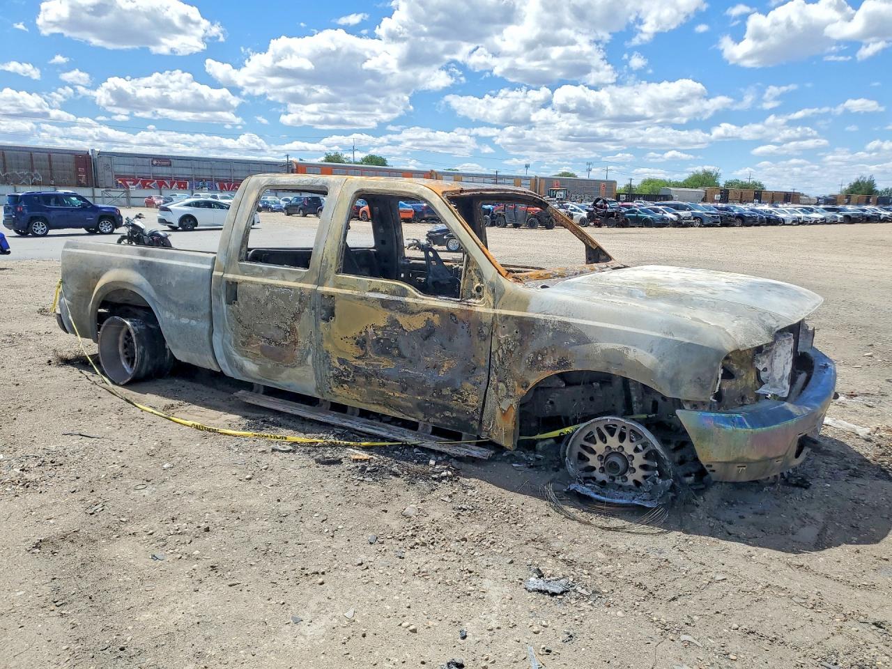 2002 Ford F250 Super Duty Burn vin: 3FTNW21F62MA21101