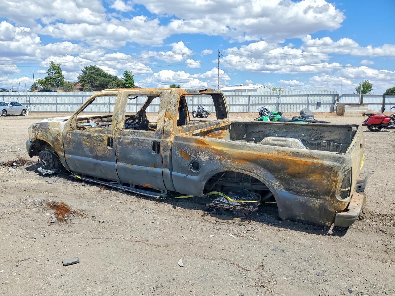 2002 Ford F250 Super Duty Burn vin: 3FTNW21F62MA21101