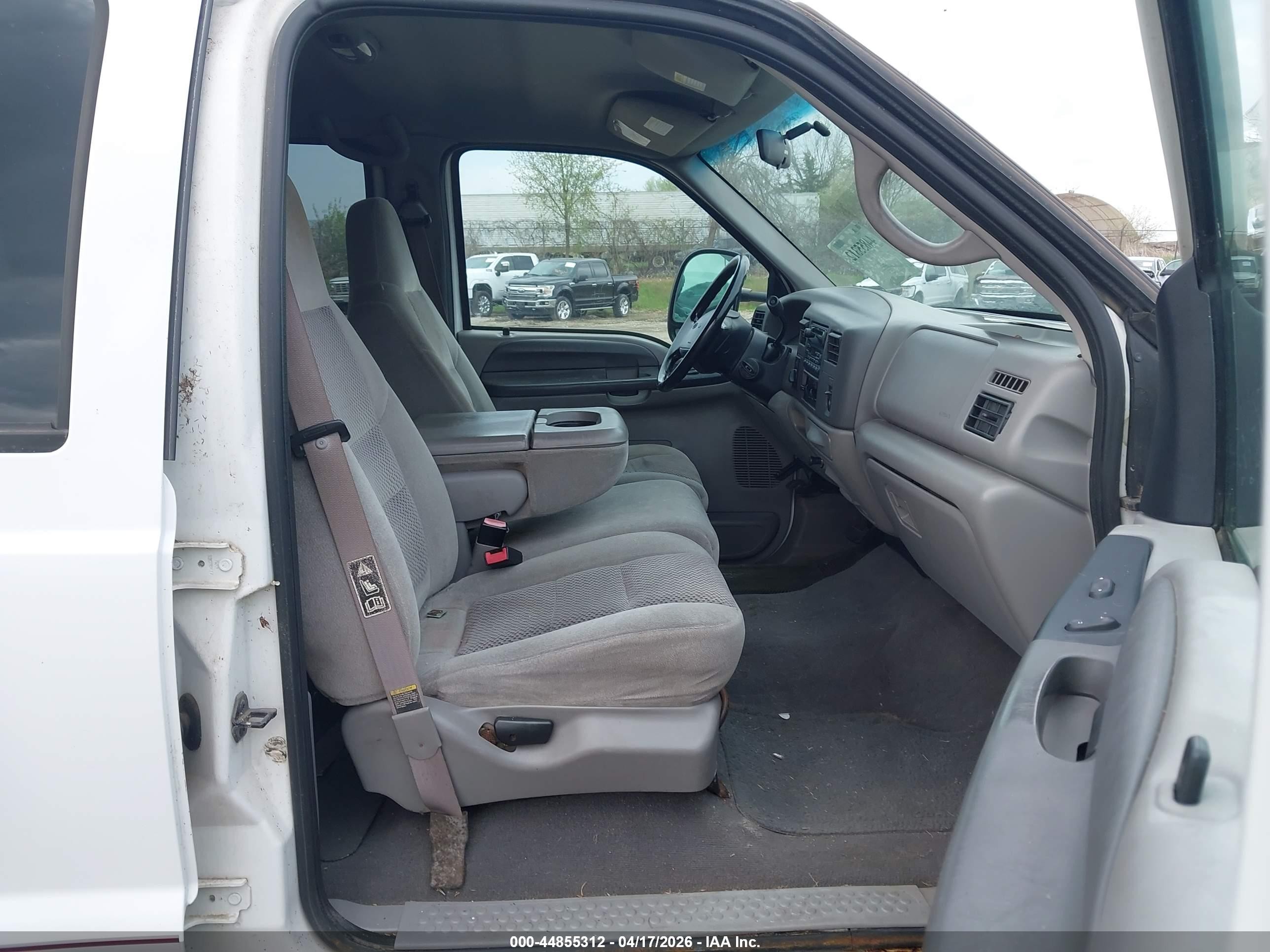 2001 Ford F-250 Lariat/xl/xlt White vin: 3FTNW21F71MA79281