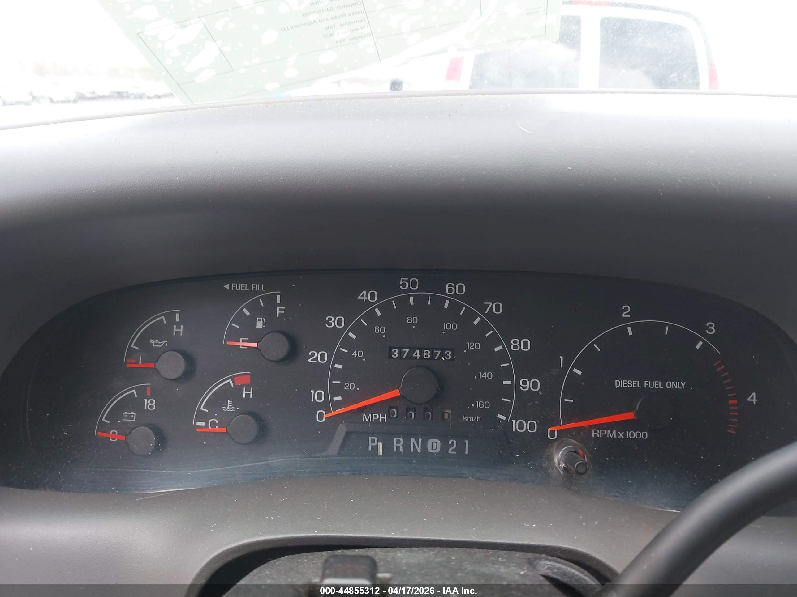 2001 Ford F-250 Lariat/xl/xlt White vin: 3FTNW21F71MA79281