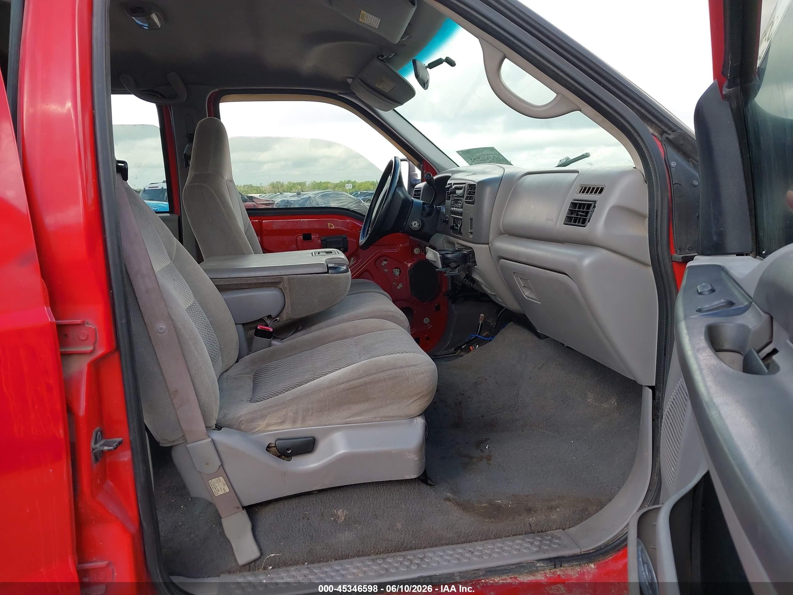 2001 Ford F-250 Lariat/xl/xlt Красный vin: 3FTNW21F81MA06033