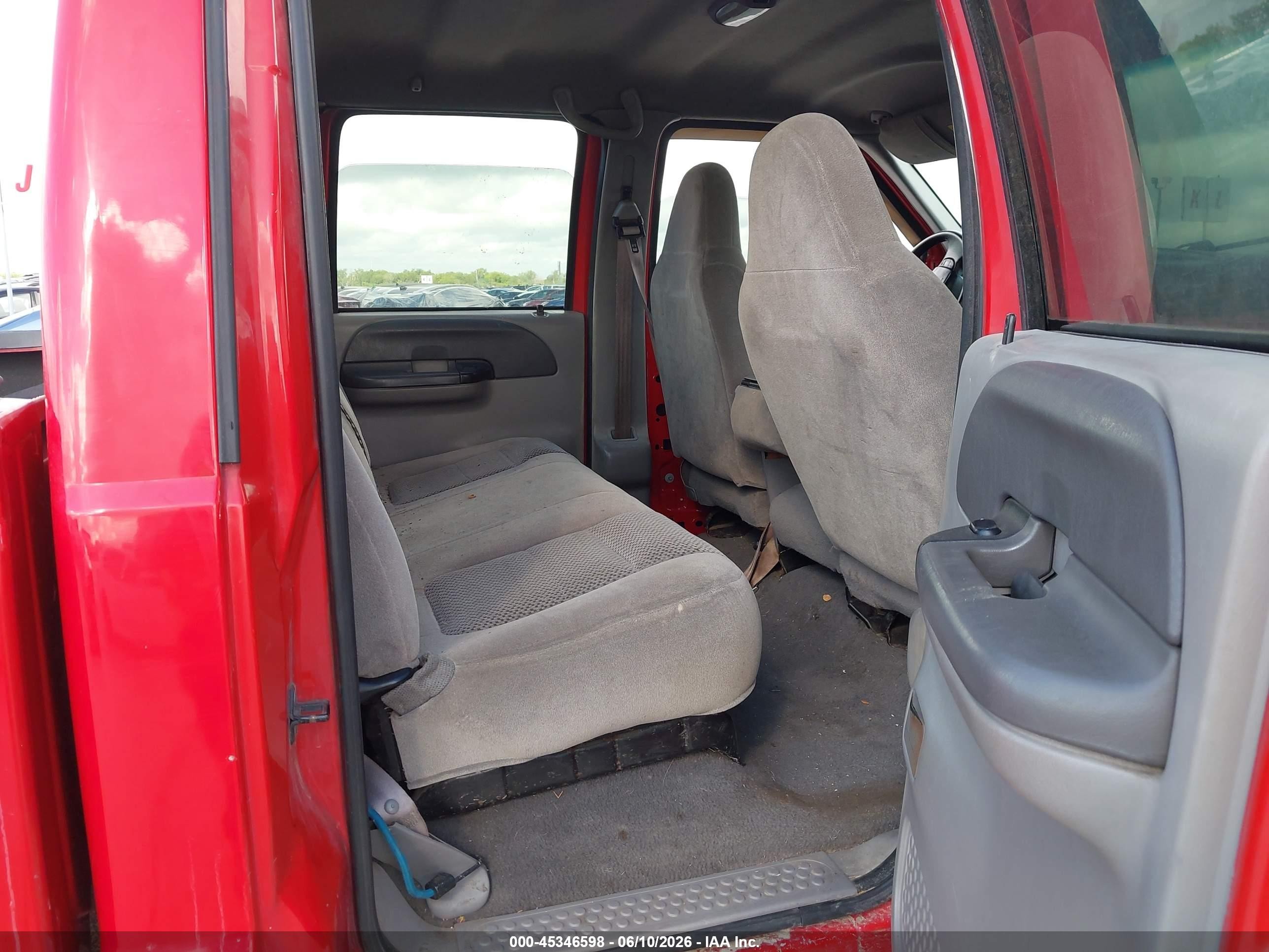 2001 Ford F-250 Lariat/xl/xlt Красный vin: 3FTNW21F81MA06033