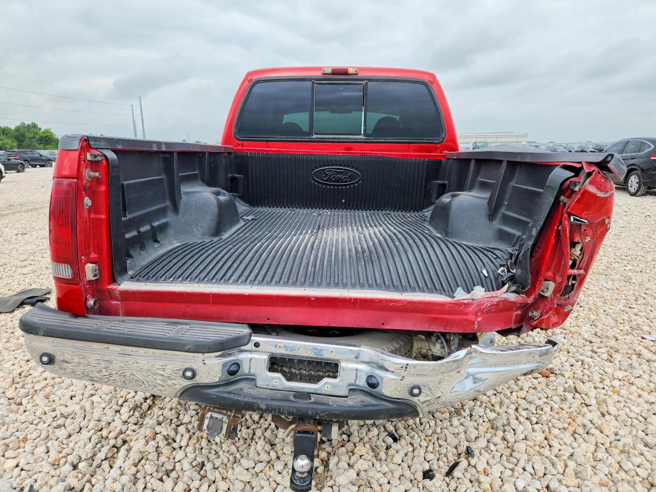 2001 Ford Super Duty F-250 Lar Red vin: 3FTNW21S91MA78761