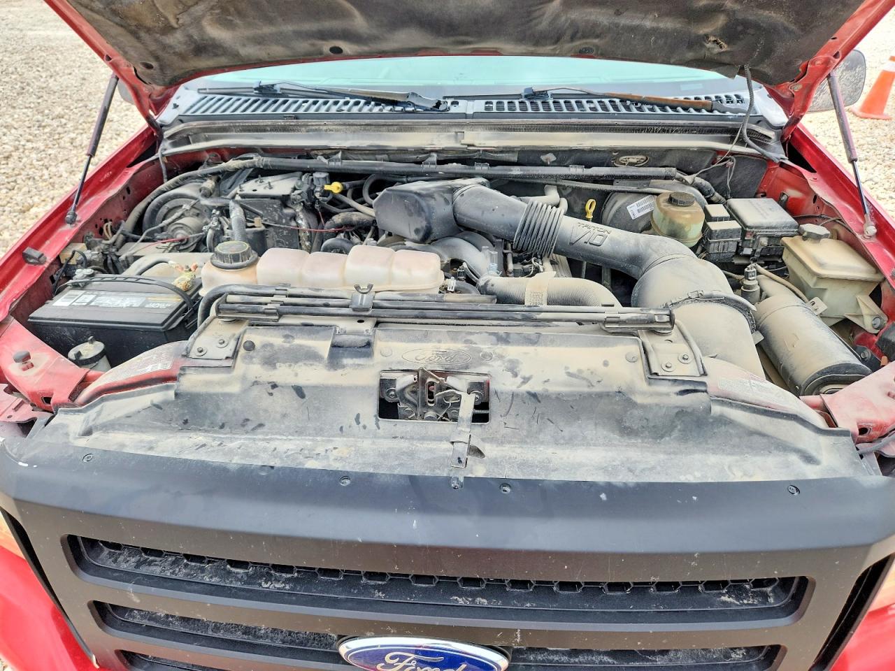 2001 Ford Super Duty F-250 Lar Red vin: 3FTNW21S91MA78761