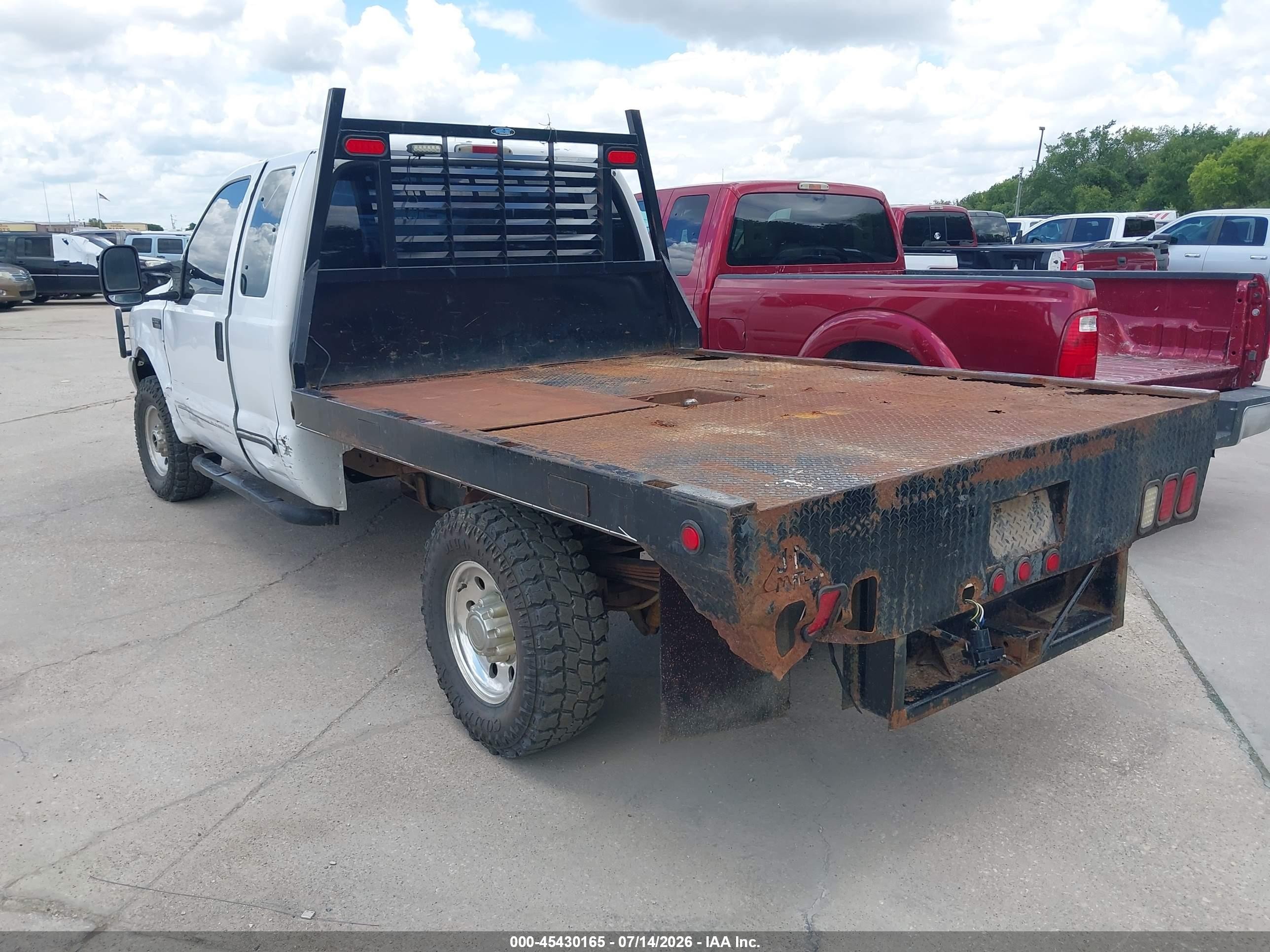 2000 Ford F-250 Lariat/xl/xlt Белый vin: 3FTNX21F9YMA51330