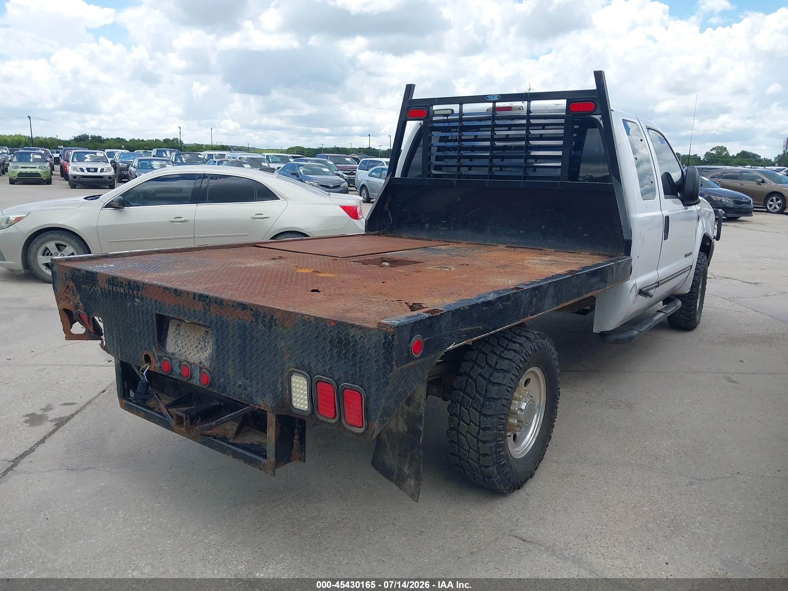 2000 Ford F-250 Lariat/xl/xlt Белый vin: 3FTNX21F9YMA51330