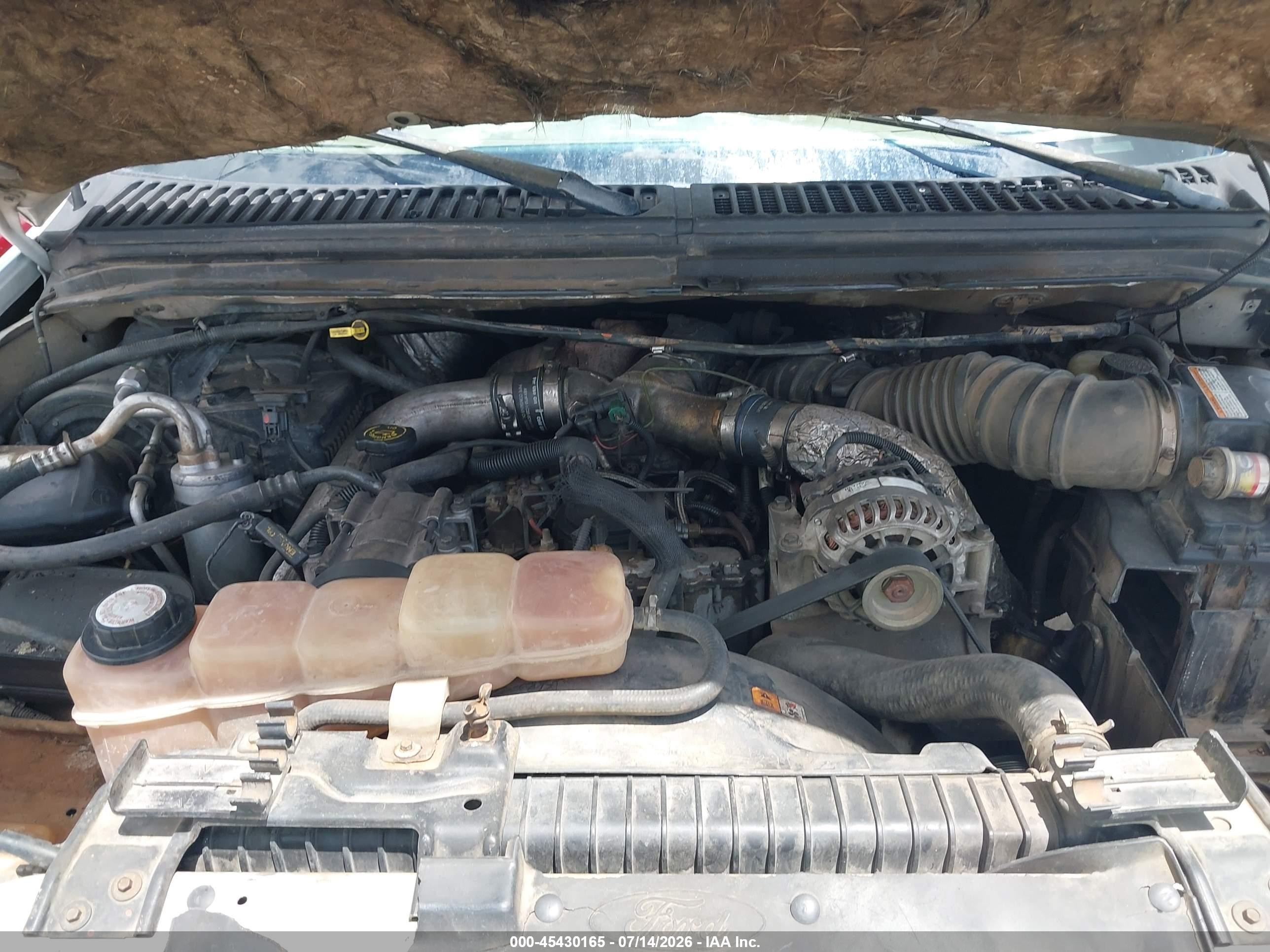 2000 Ford F-250 Lariat/xl/xlt Белый vin: 3FTNX21F9YMA51330