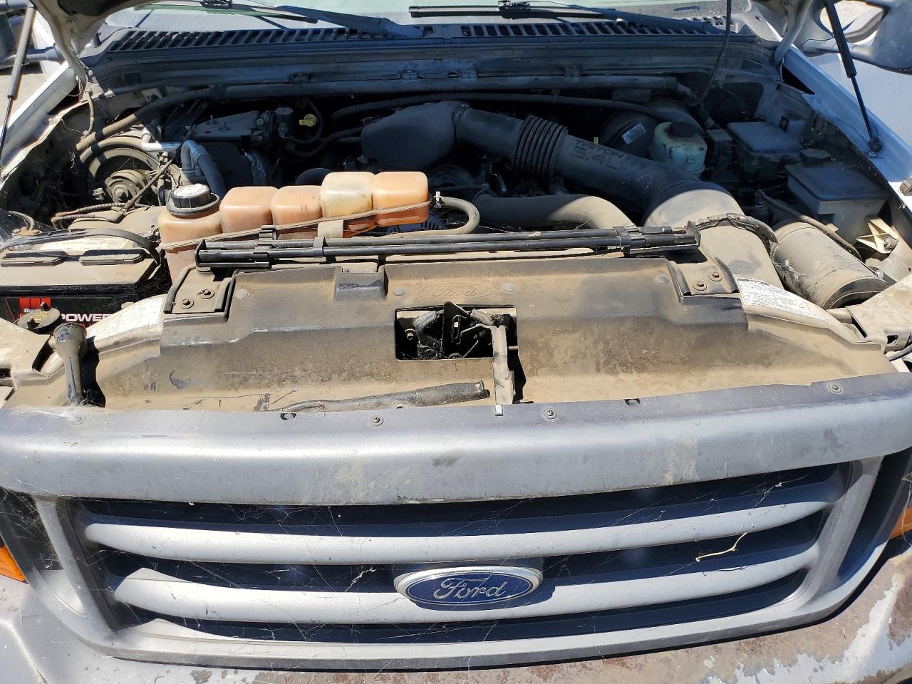 2001 Ford F250 Super Duty White vin: 3FTNX21L01MA88097