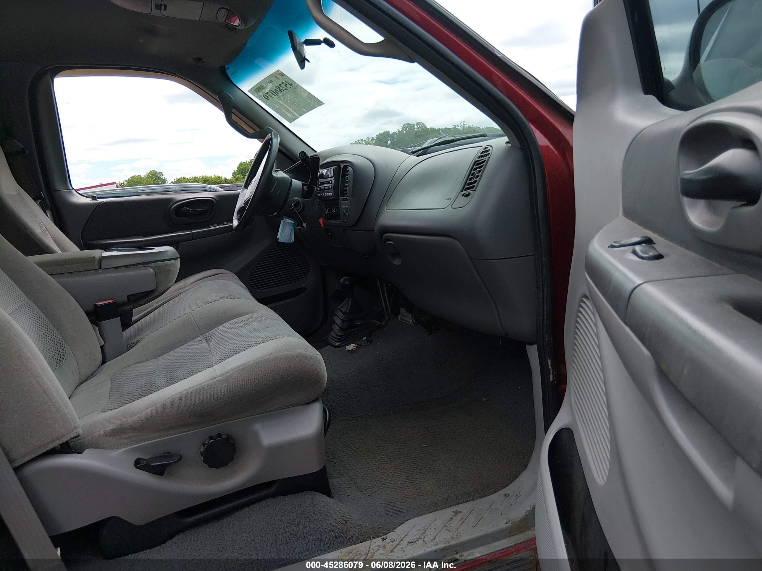 2001 Ford F-150 Xl/xlt Maroon vin: 3FTRF18W01MA48696
