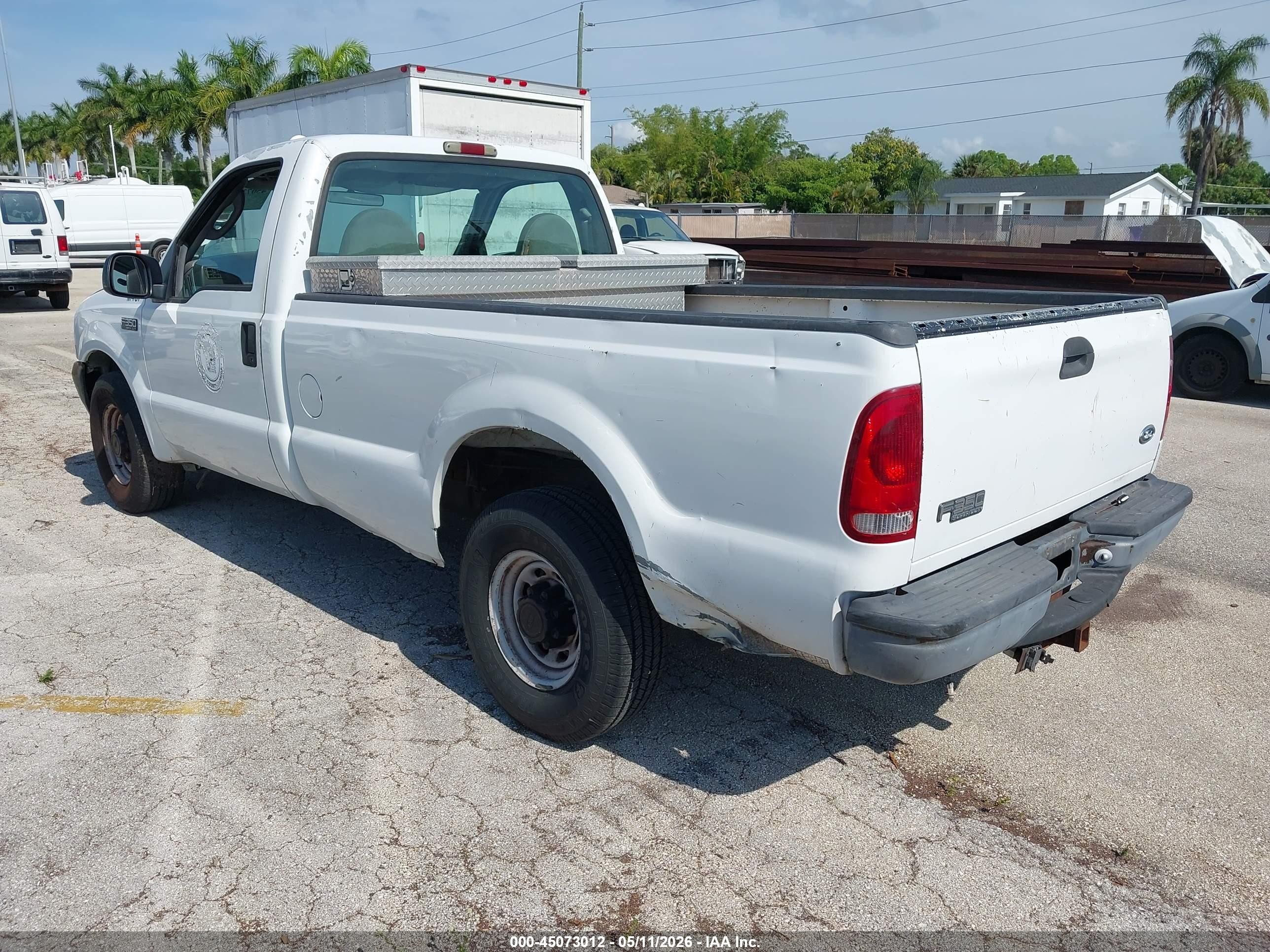 2003 Ford F-350 Xl/xlt White vin: 3FTSF30LX3MB20554