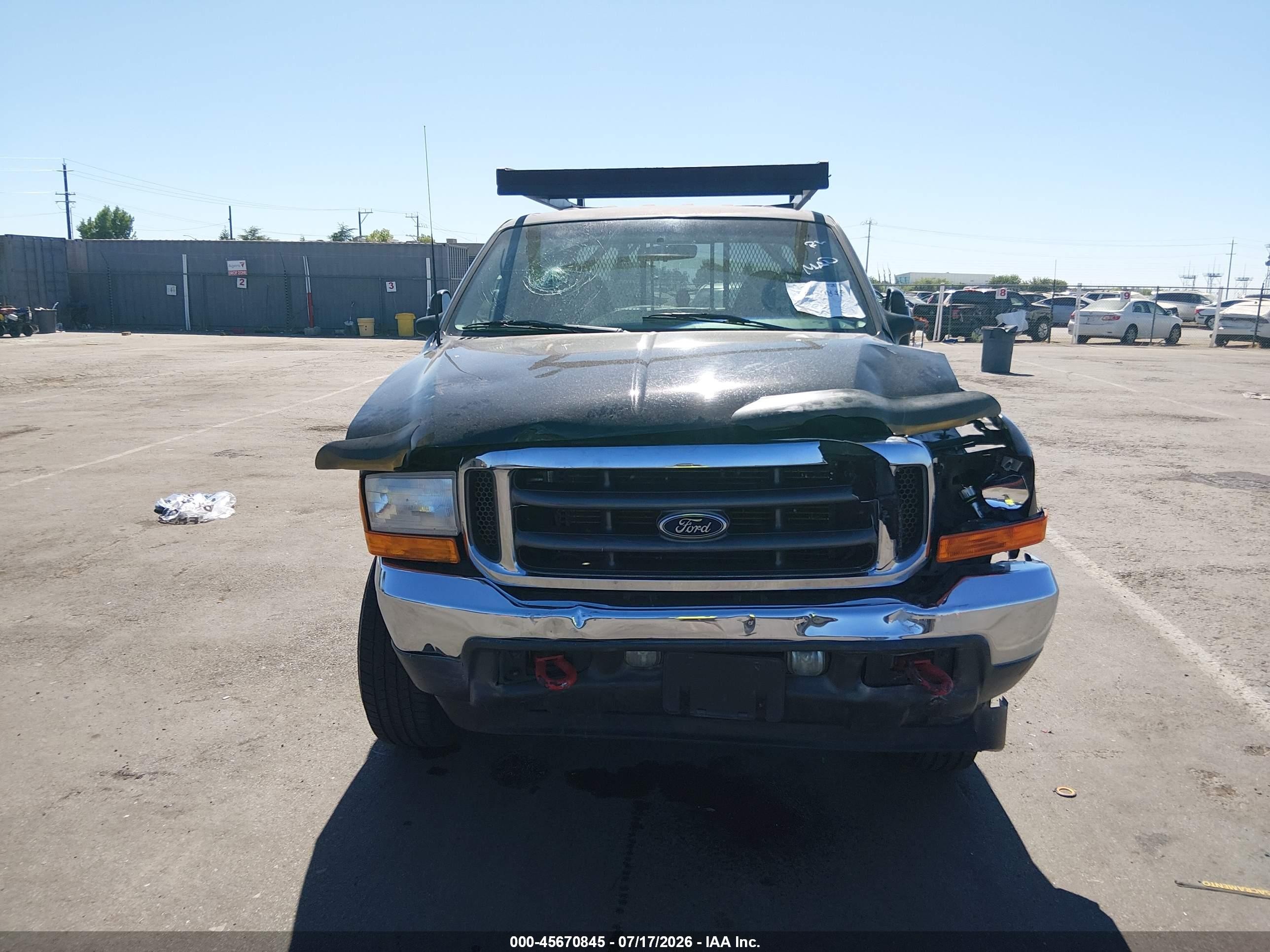 2001 Ford F-350 Lariat/xl/xlt Black vin: 3FTSW31F01MA53243