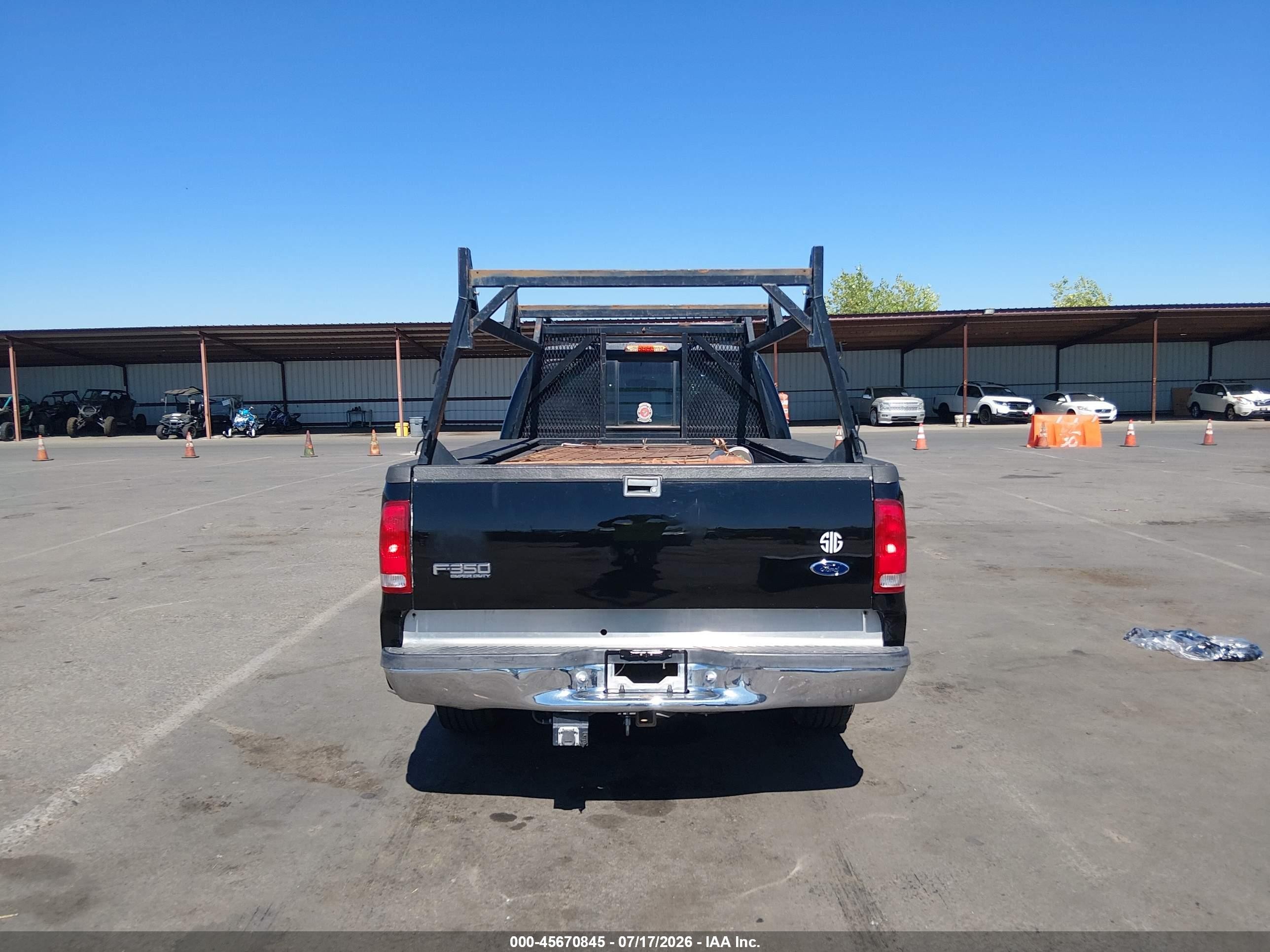 2001 Ford F-350 Lariat/xl/xlt Black vin: 3FTSW31F01MA53243