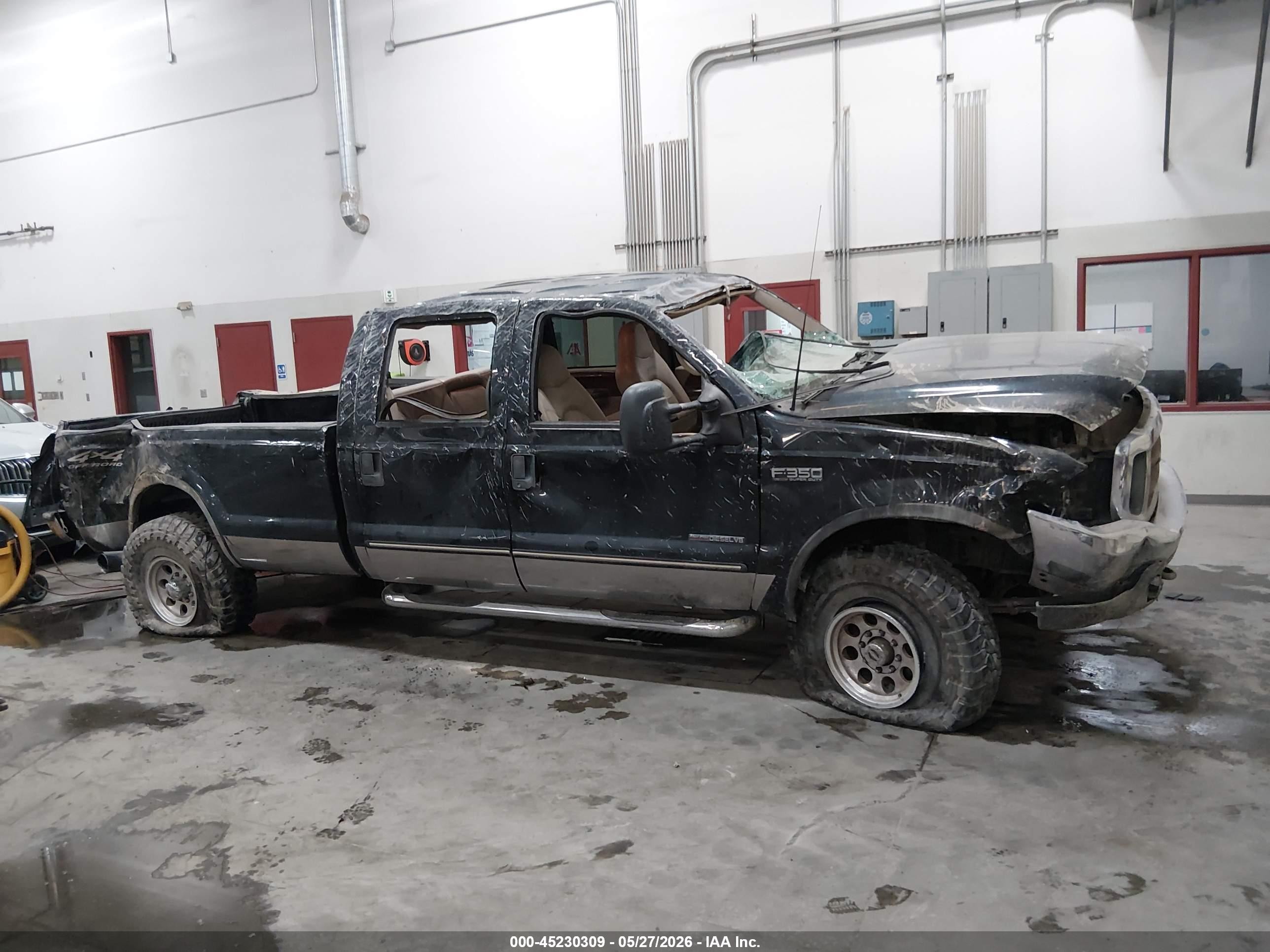 2000 Ford F-350 Lariat/xl/xlt Black vin: 3FTSW31F0YMA53186