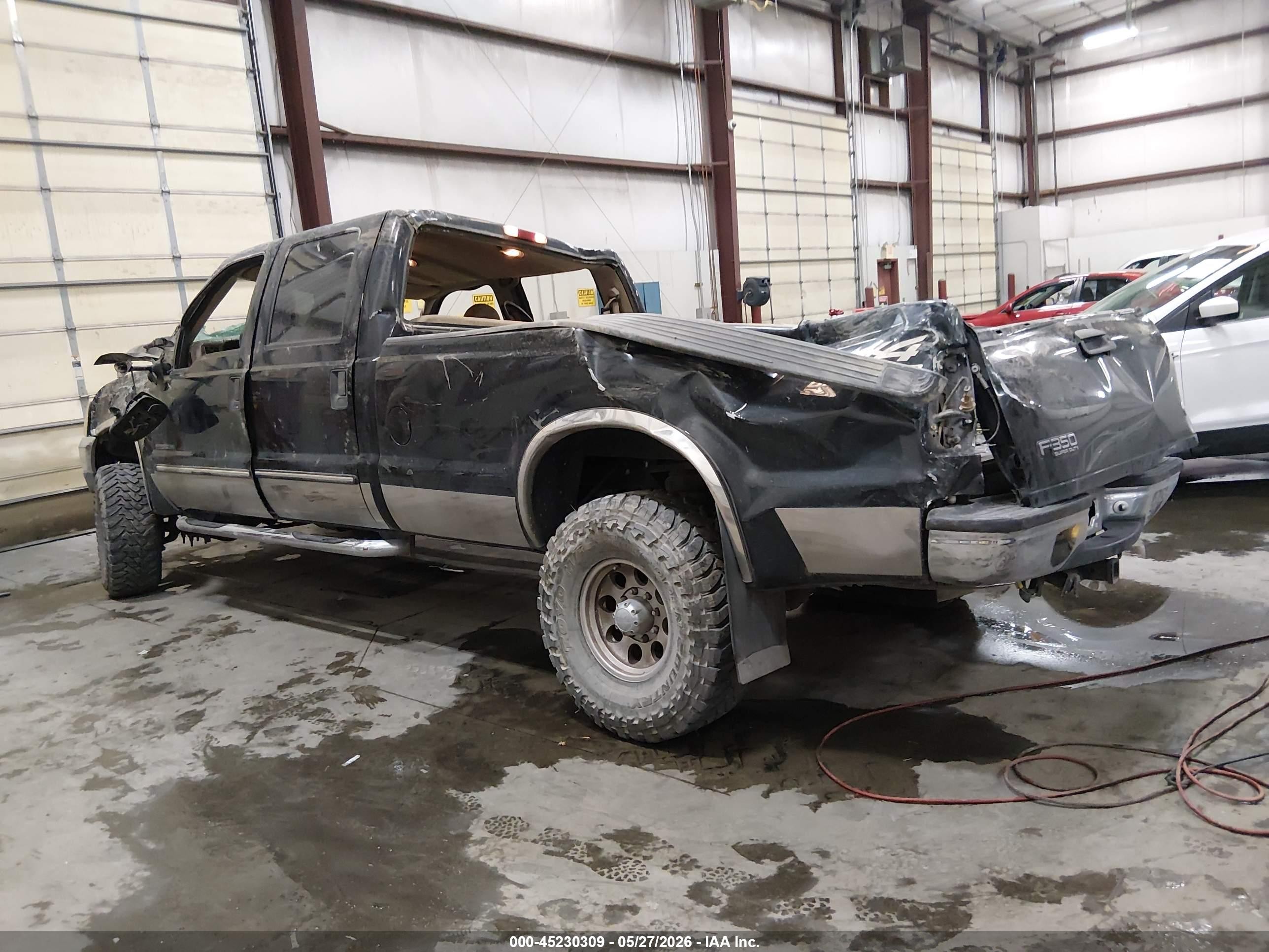 2000 Ford F-350 Lariat/xl/xlt Black vin: 3FTSW31F0YMA53186