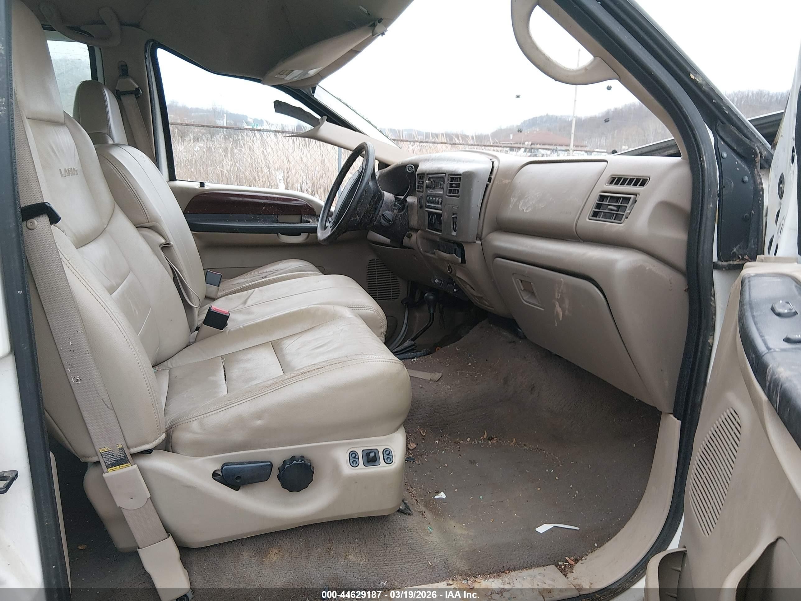 2001 Ford F-350 Lariat/xl/xlt White vin: 3FTSW31F81MA21690