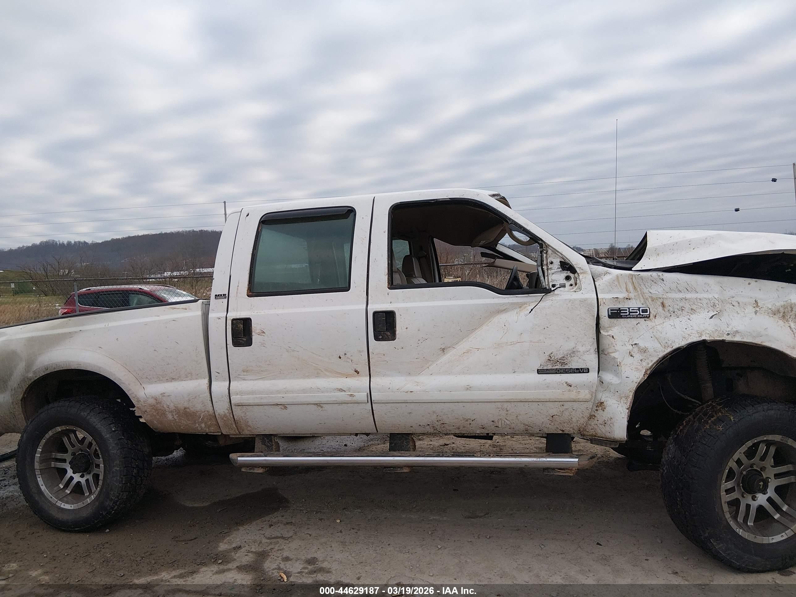 2001 Ford F-350 Lariat/xl/xlt White vin: 3FTSW31F81MA21690