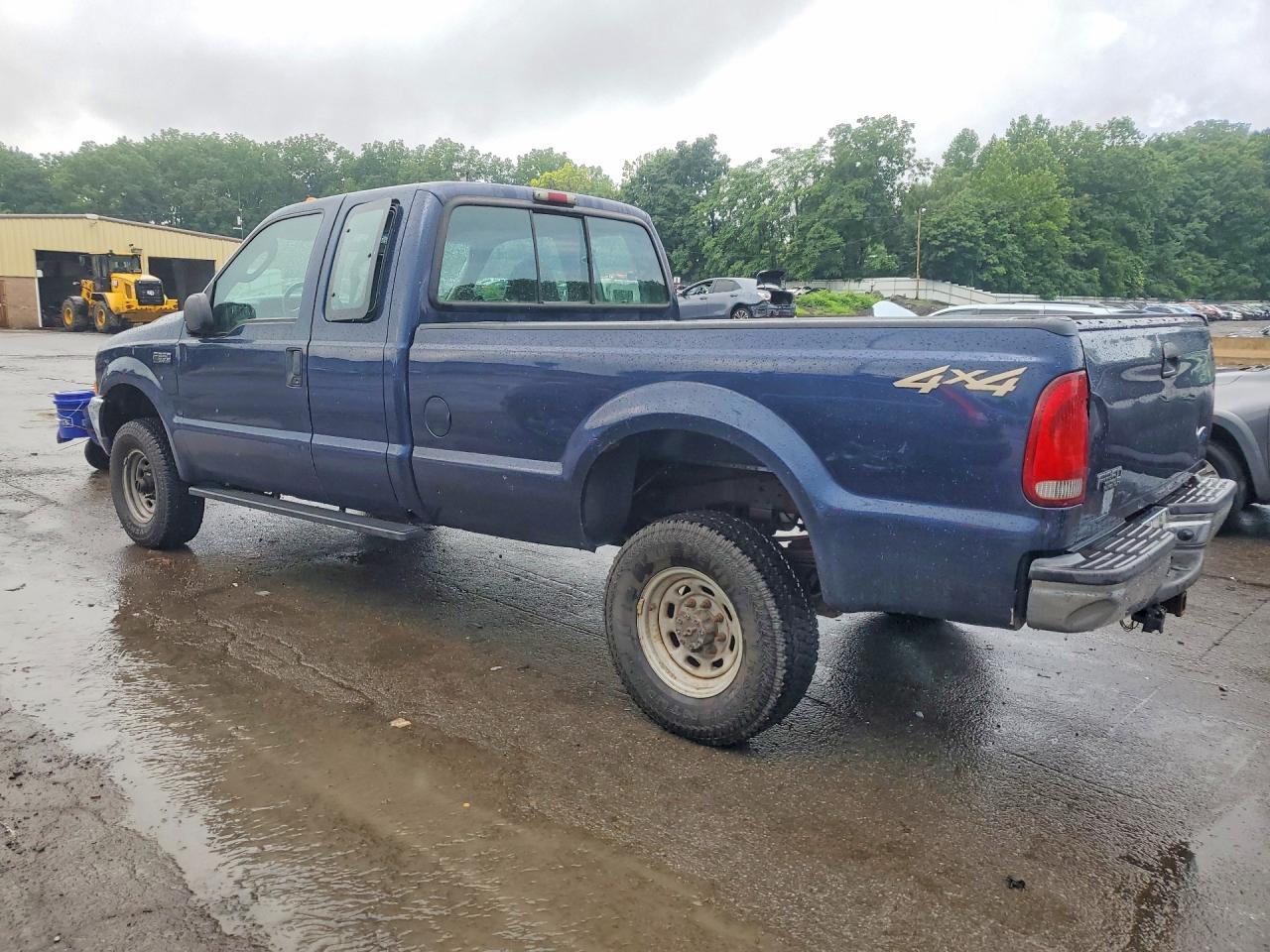 2003 Ford F350 Srw Super Duty Blue vin: 3FTSX31L63MB28694