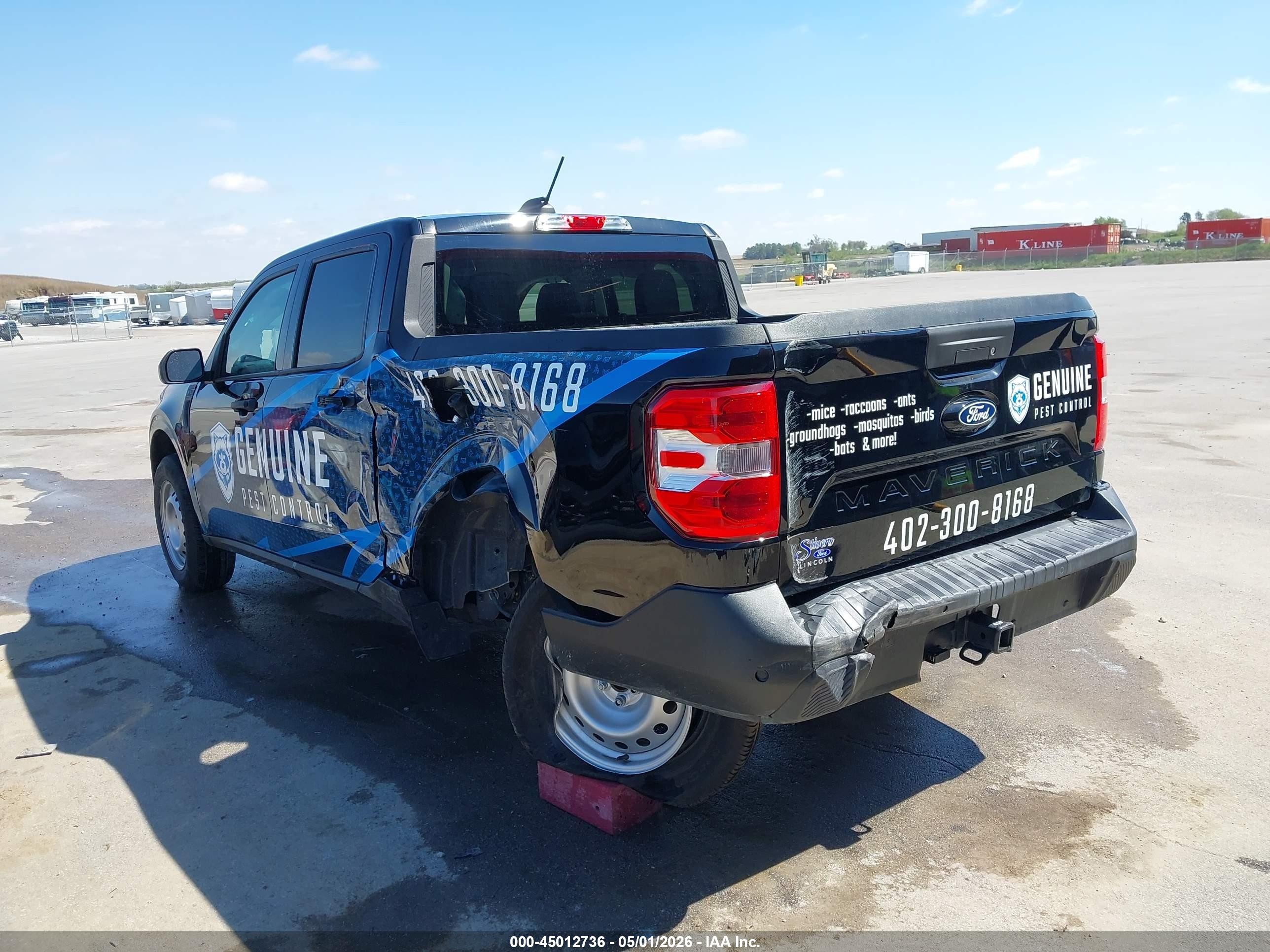 2025 Ford Maverick Xl Black vin: 3FTTW8A33SRB20848