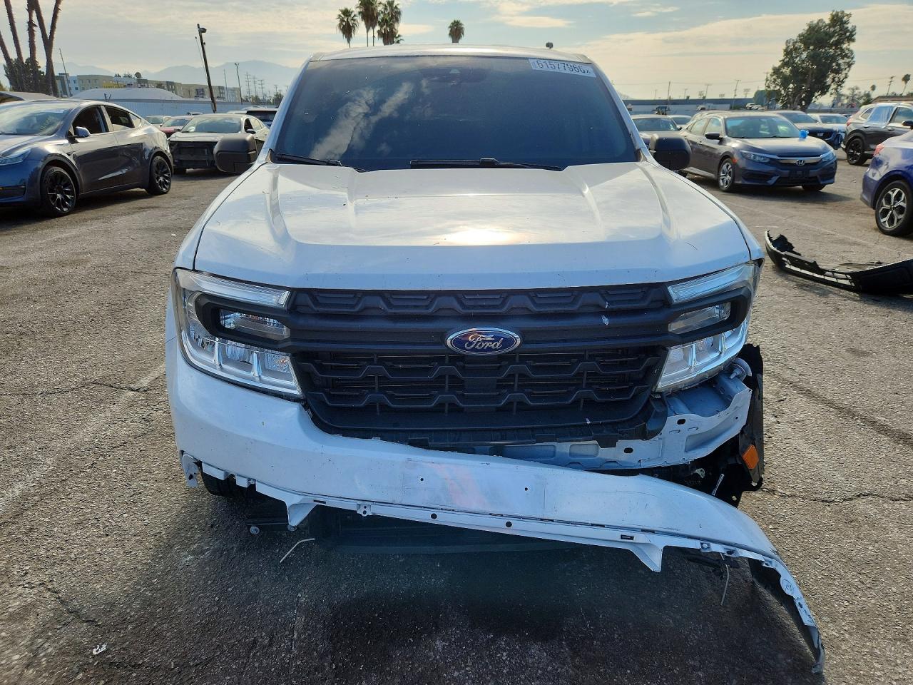 2024 Ford Maverick Xl White vin: 3FTTW8A3XRRB08741