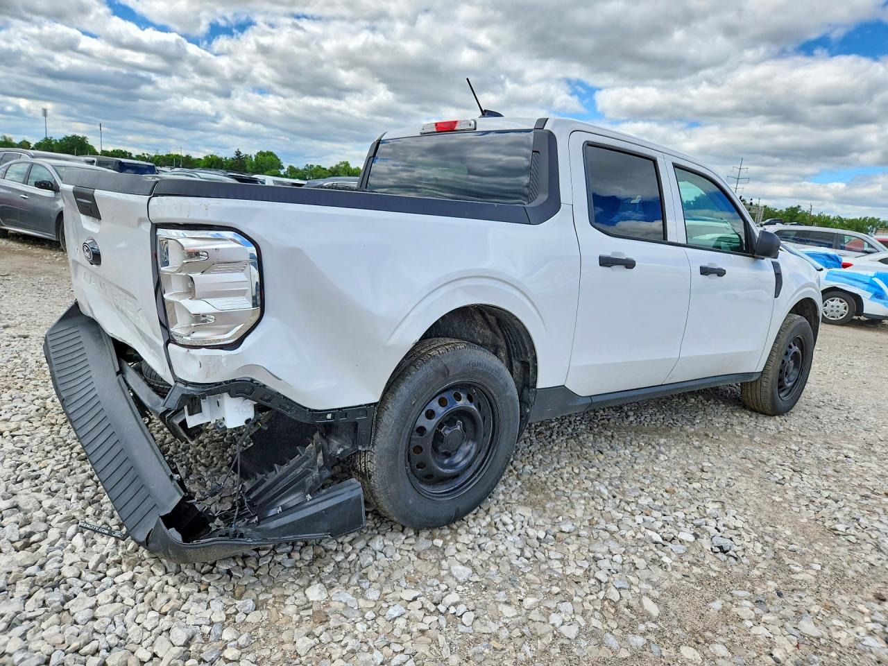 2025 Ford Maverick Xl White vin: 3FTTW8BA4SRB74902
