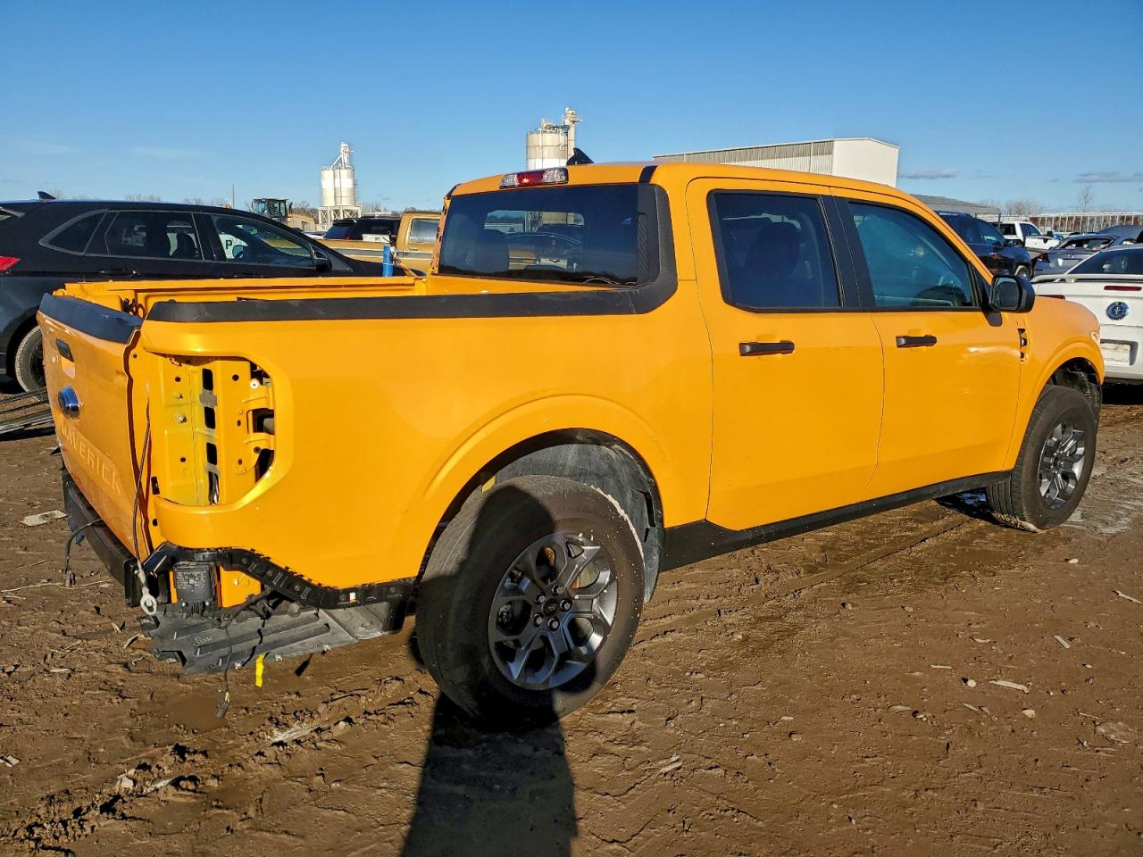 2023 Ford Maverick Xl Yellow vin: 3FTTW8E30PRA66751