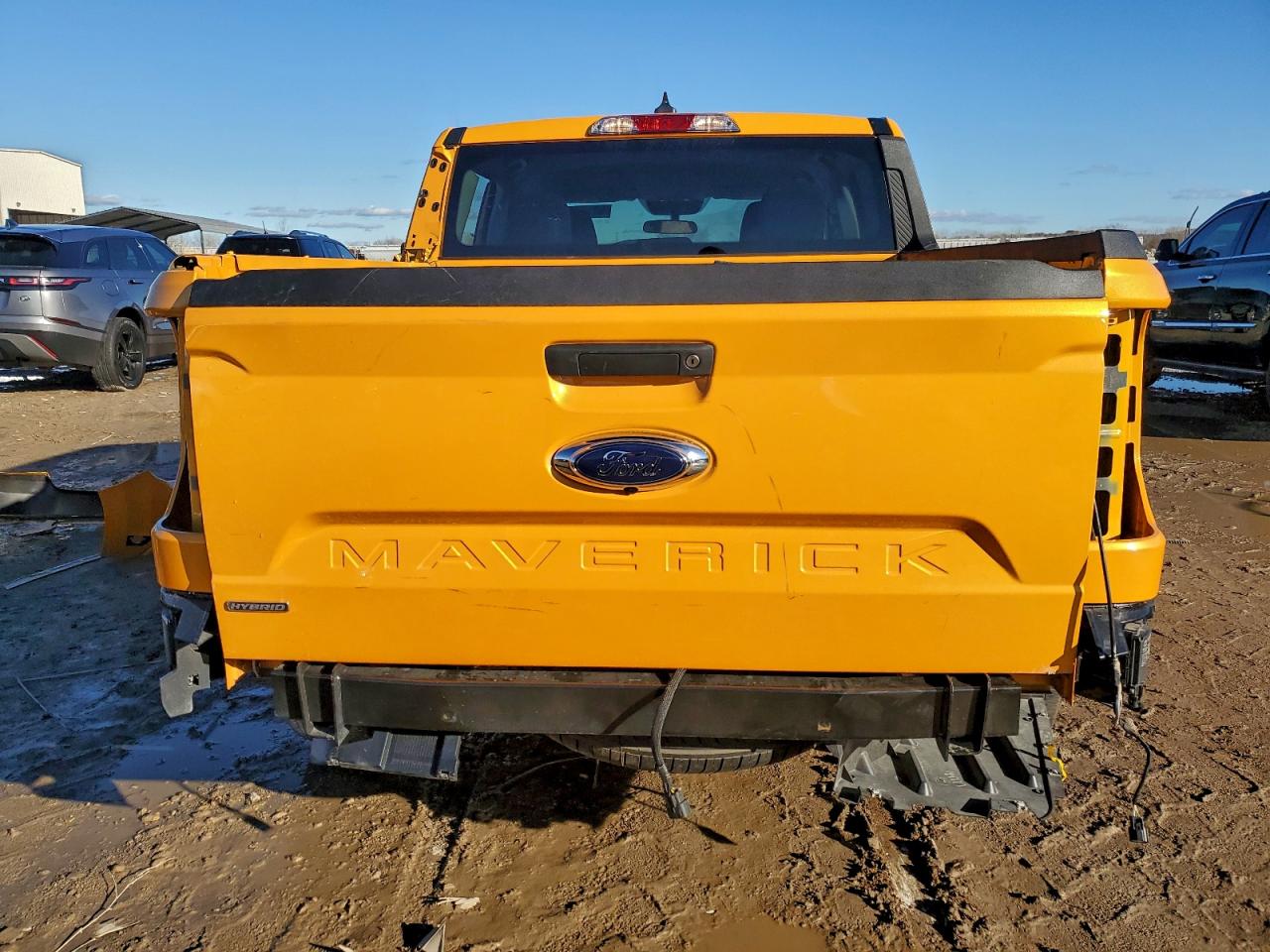 2023 Ford Maverick Xl Yellow vin: 3FTTW8E30PRA66751
