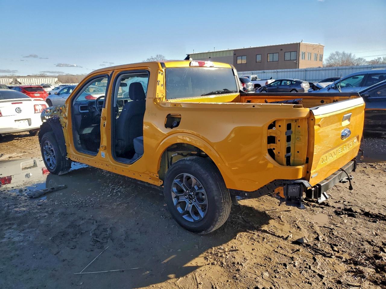 2023 Ford Maverick Xl Yellow vin: 3FTTW8E30PRA66751