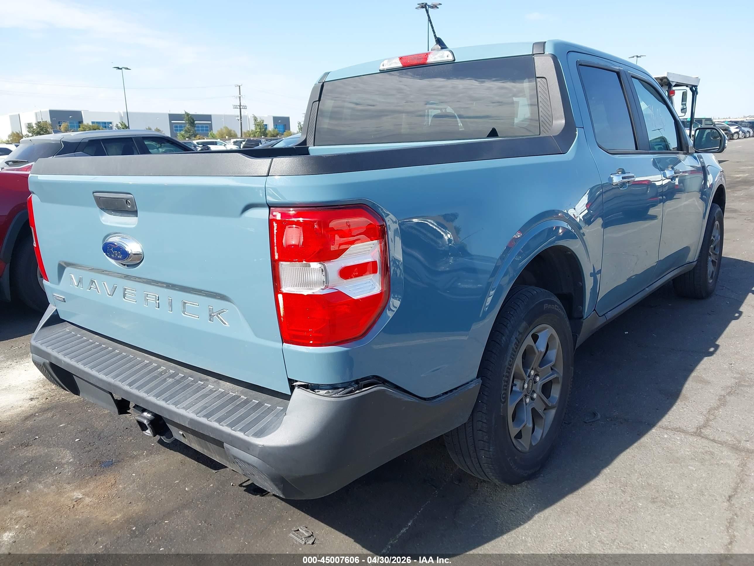 2023 Ford Maverick Lariat/xl/xlt Blue vin: 3FTTW8E34PRA30948