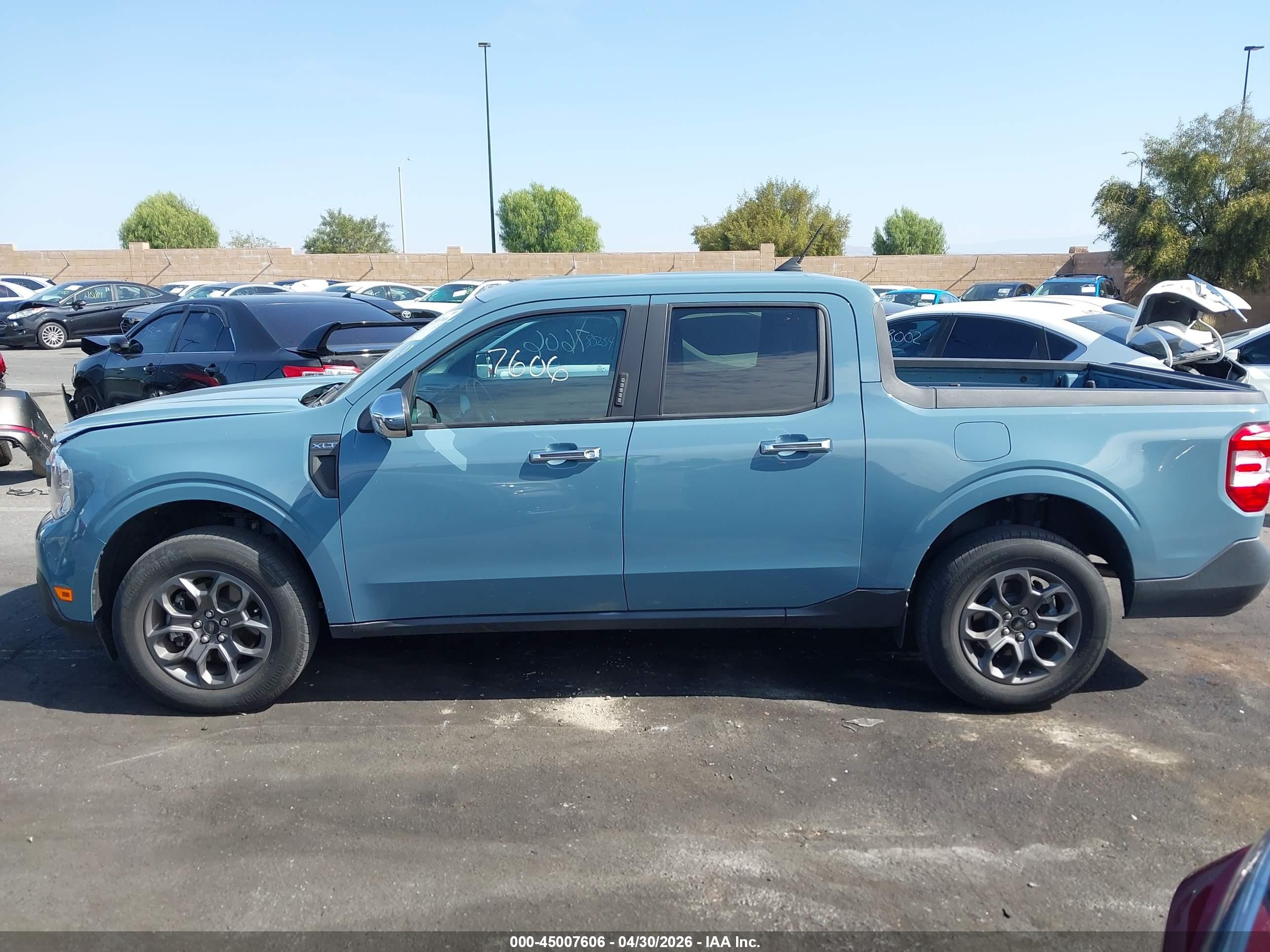 2023 Ford Maverick Lariat/xl/xlt Blue vin: 3FTTW8E34PRA30948
