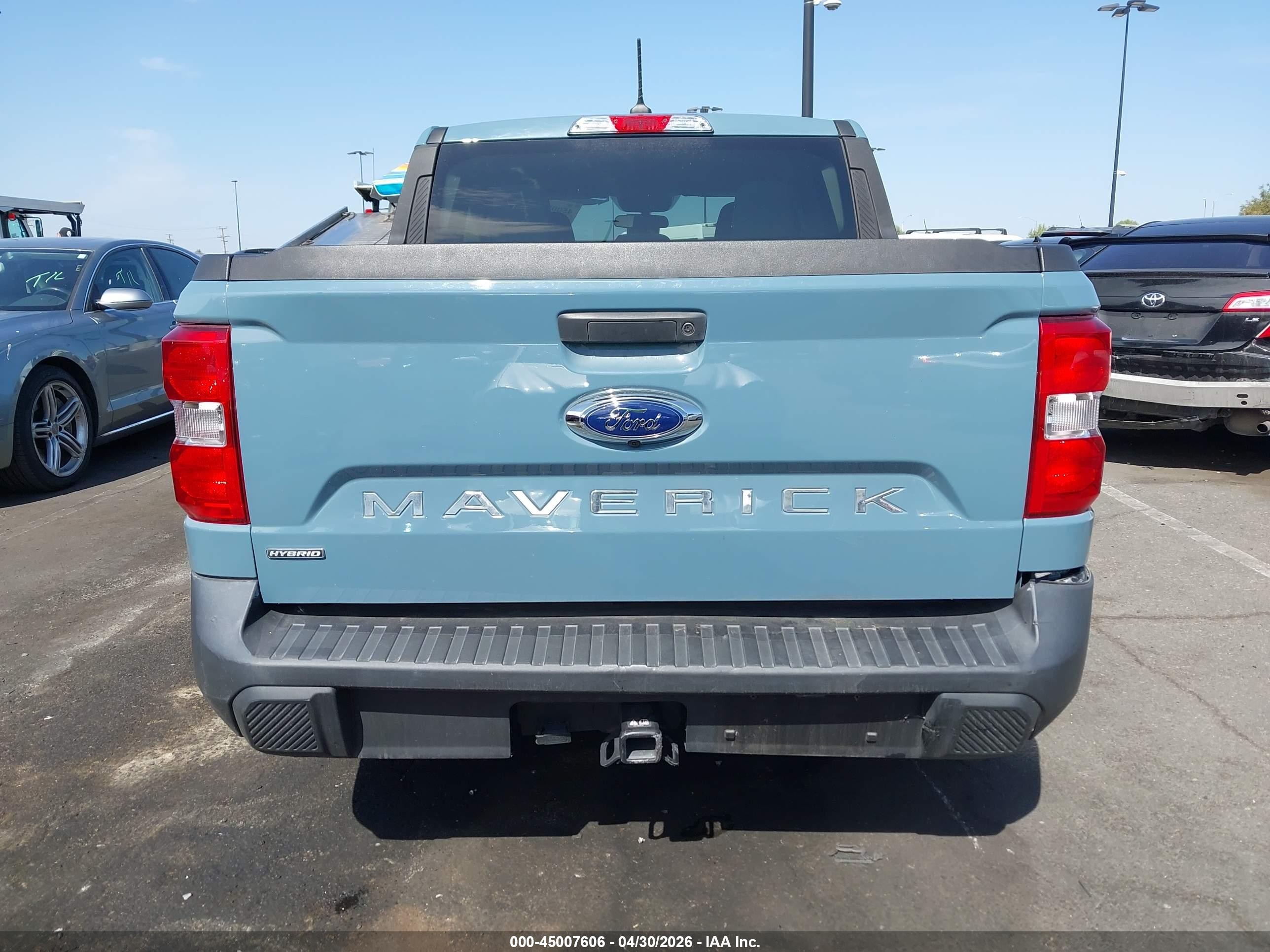 2023 Ford Maverick Lariat/xl/xlt Blue vin: 3FTTW8E34PRA30948