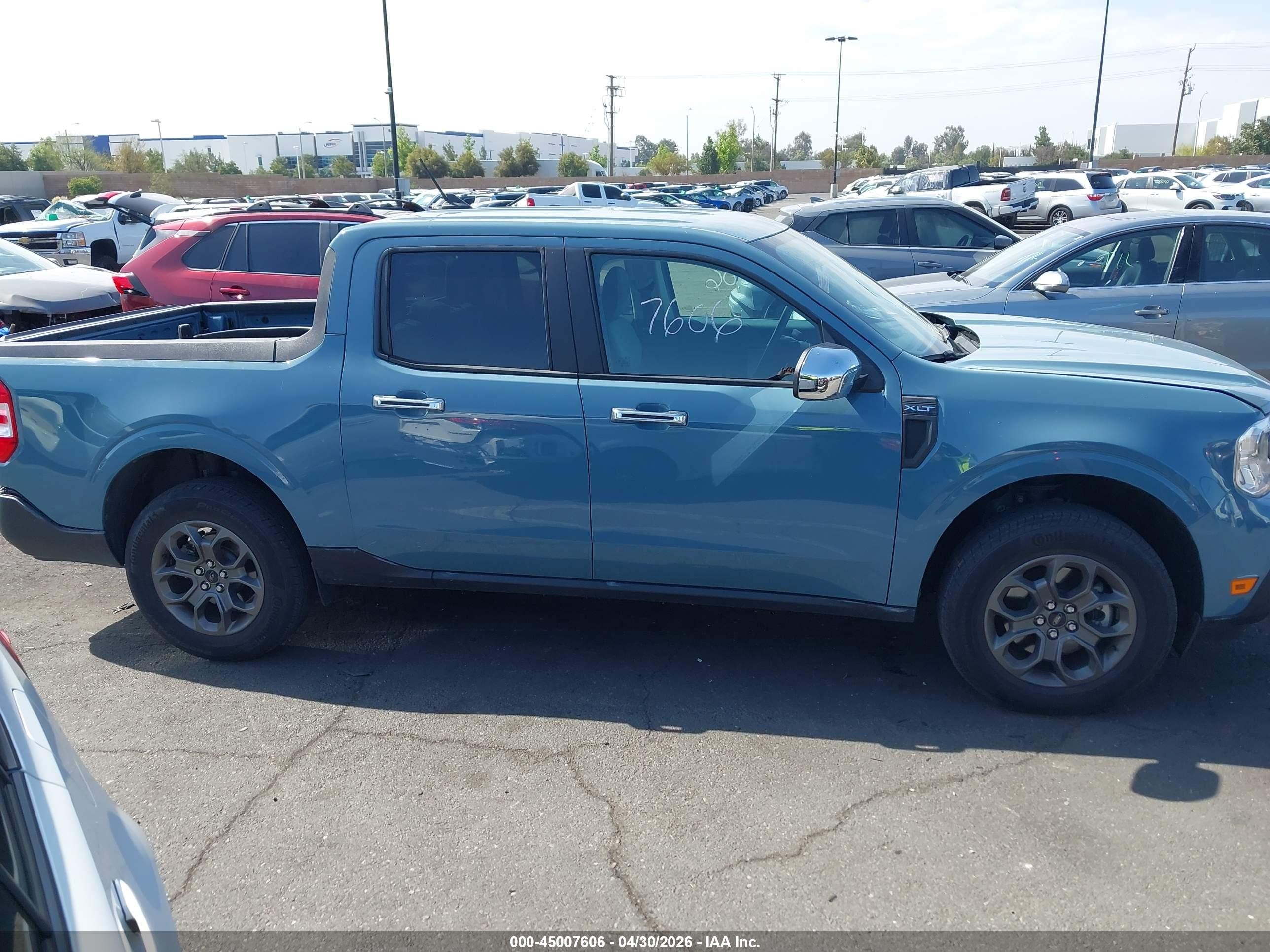 2023 Ford Maverick Lariat/xl/xlt Blue vin: 3FTTW8E34PRA30948