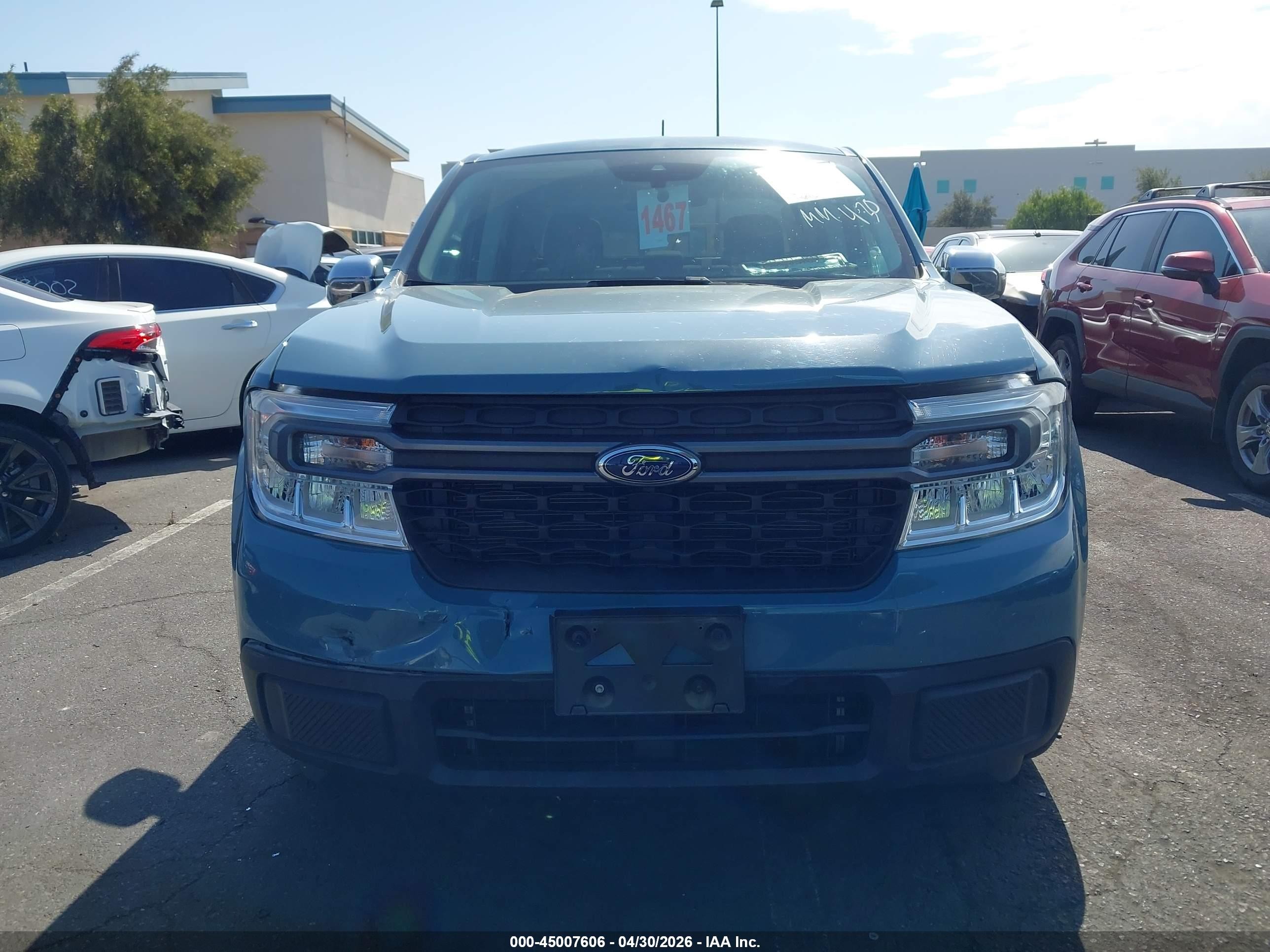 2023 Ford Maverick Lariat/xl/xlt Blue vin: 3FTTW8E34PRA30948
