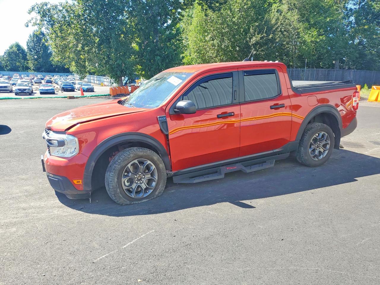 2023 Ford Maverick Xl Burgundy vin: 3FTTW8E38PRA03526