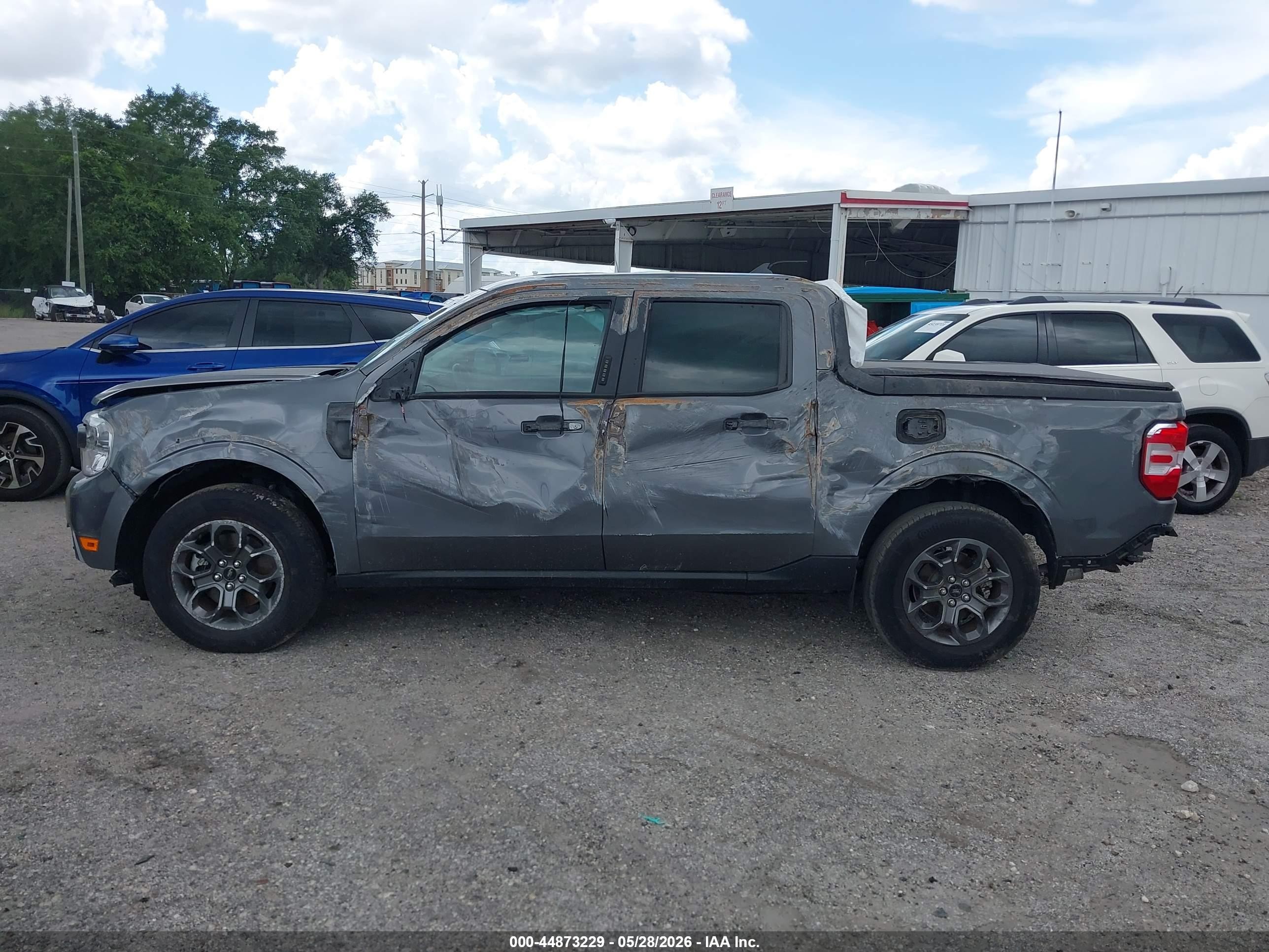 2022 Ford Maverick Xlt Серый vin: 3FTTW8E3XNRA10135