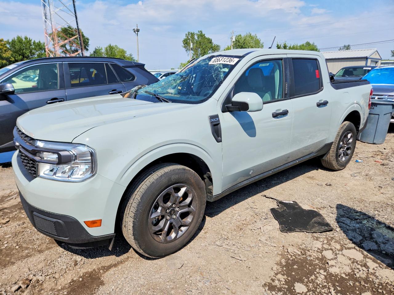 2022 Ford Maverick Xl Серый vin: 3FTTW8E99NRA78351